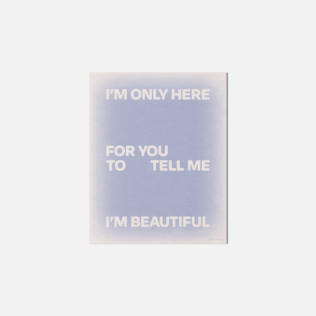 HERE PRINT