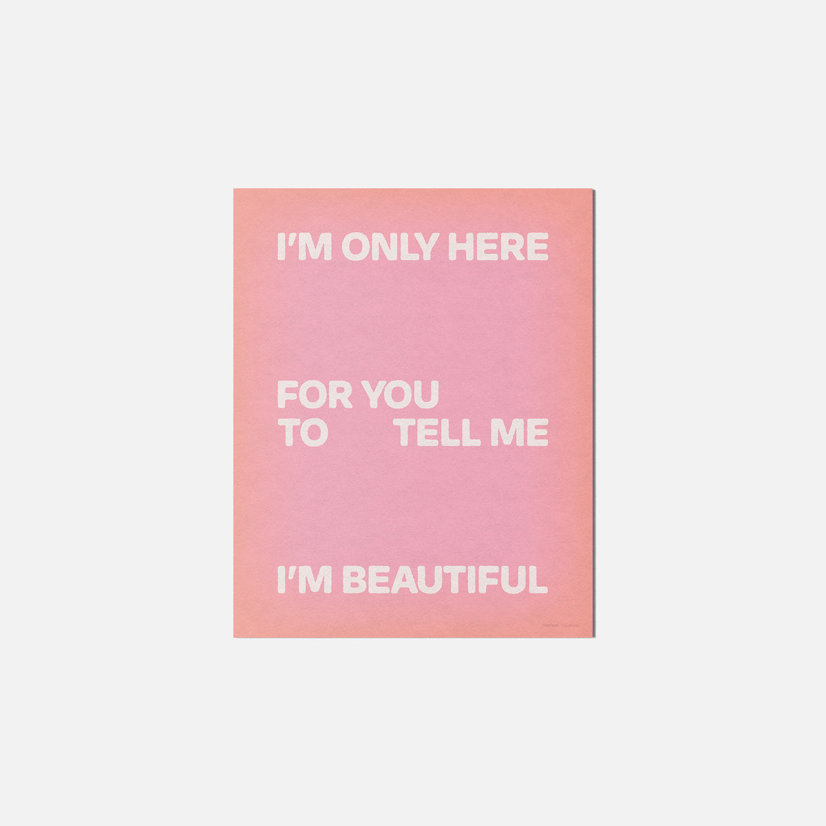 HERE PRINT