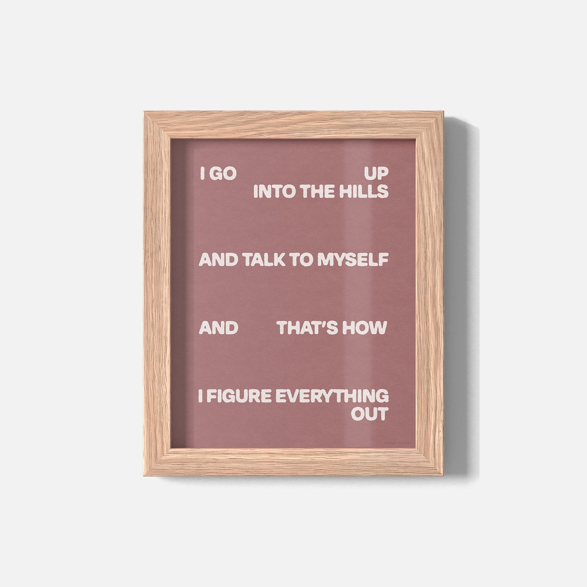 HILLS PRINT