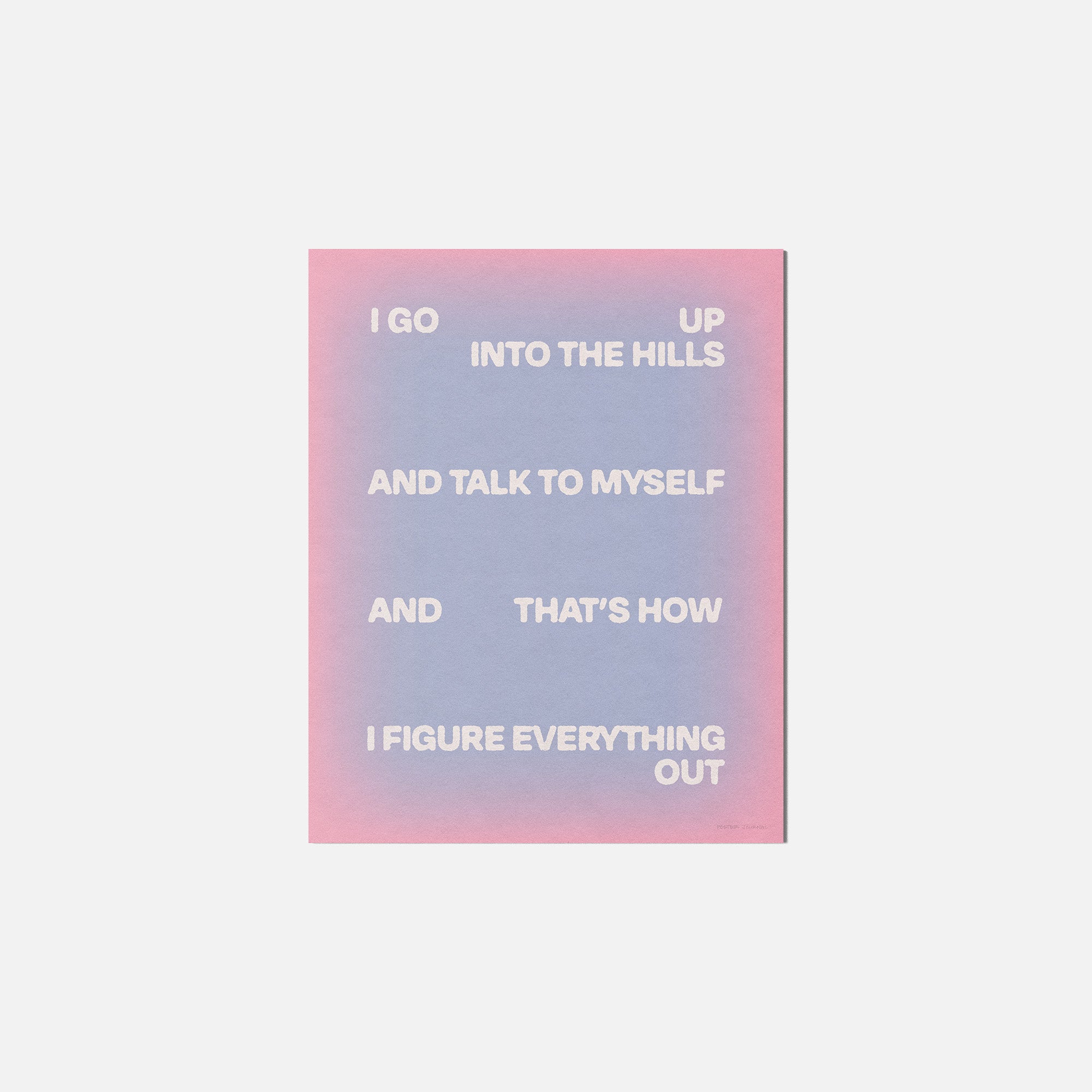 HILLS PRINT