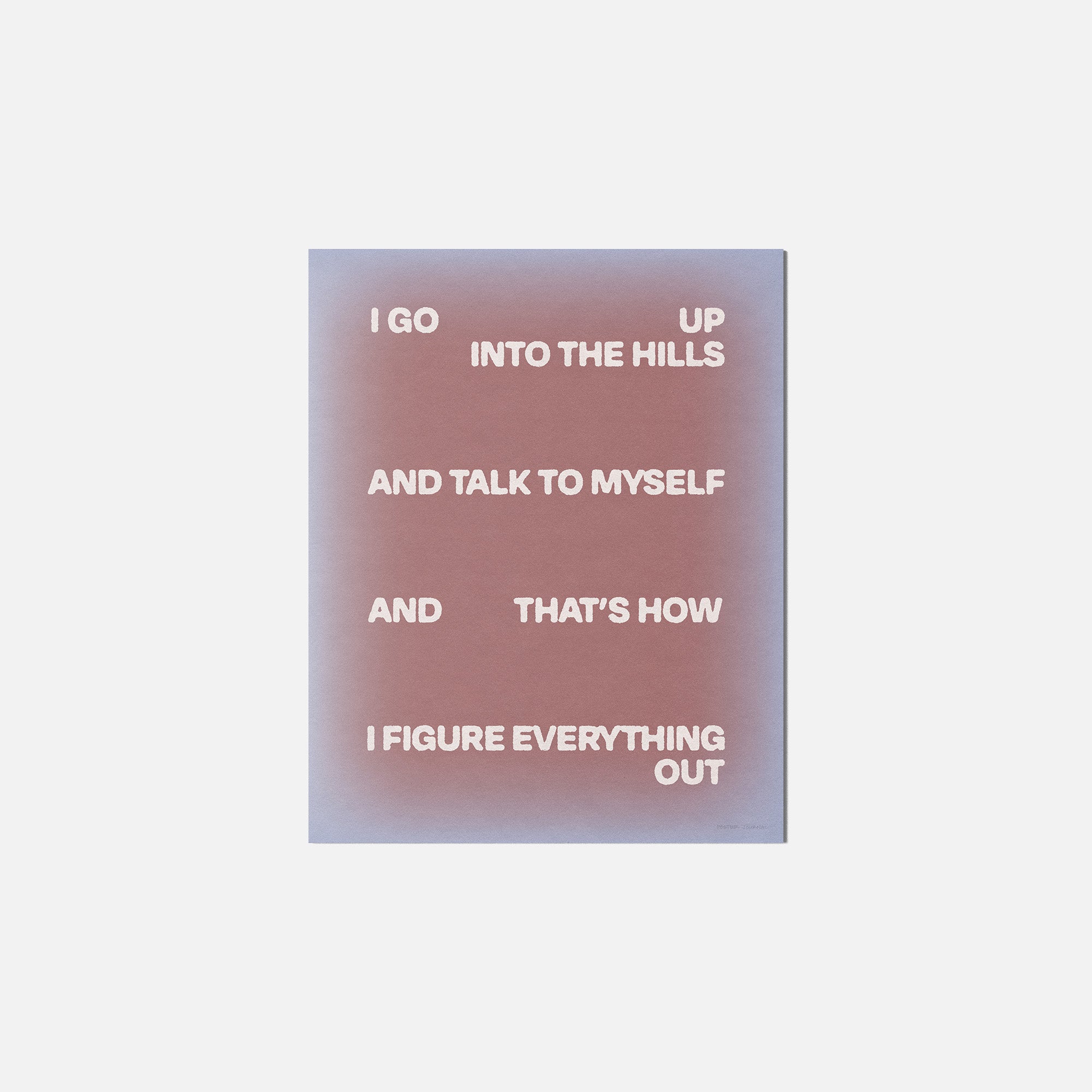 HILLS PRINT