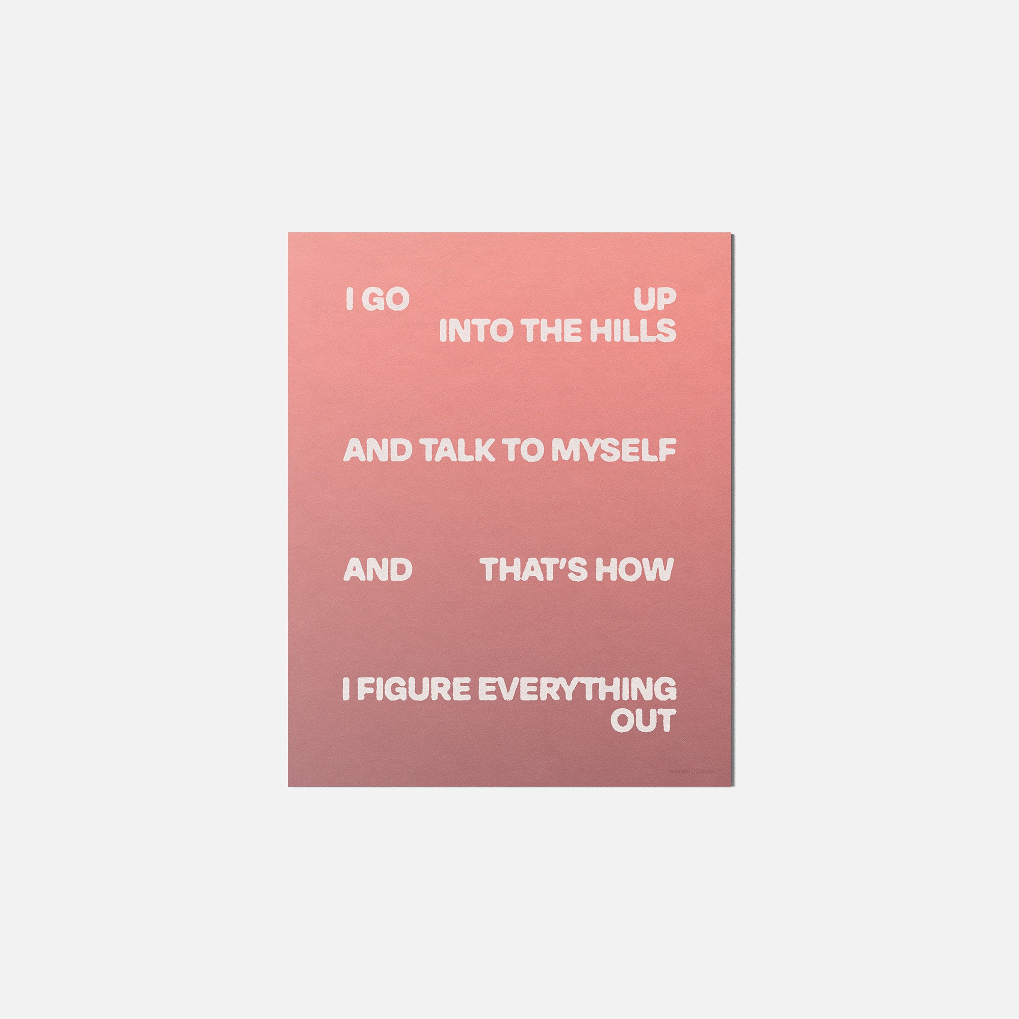 HILLS PRINT
