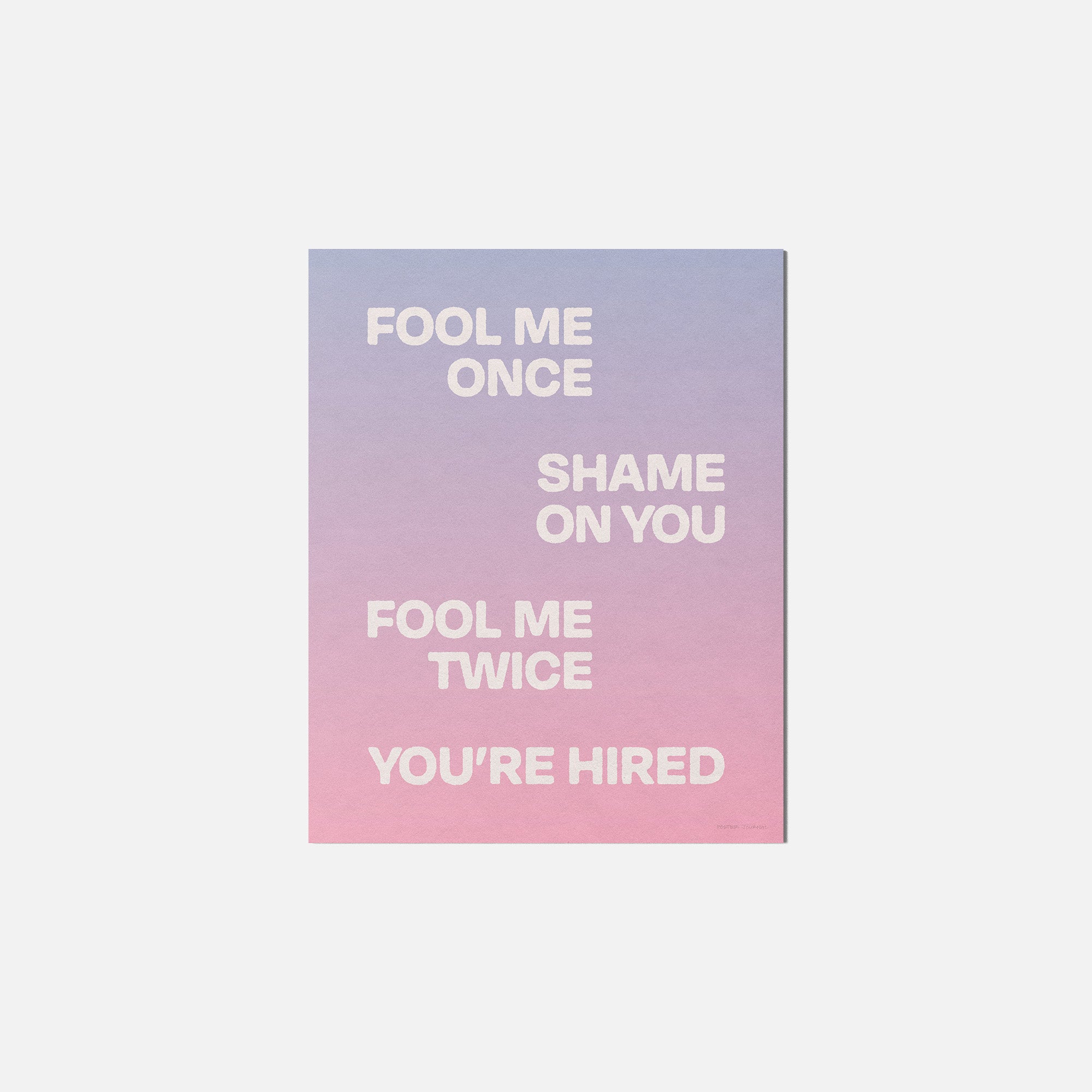 HIRED PRINT