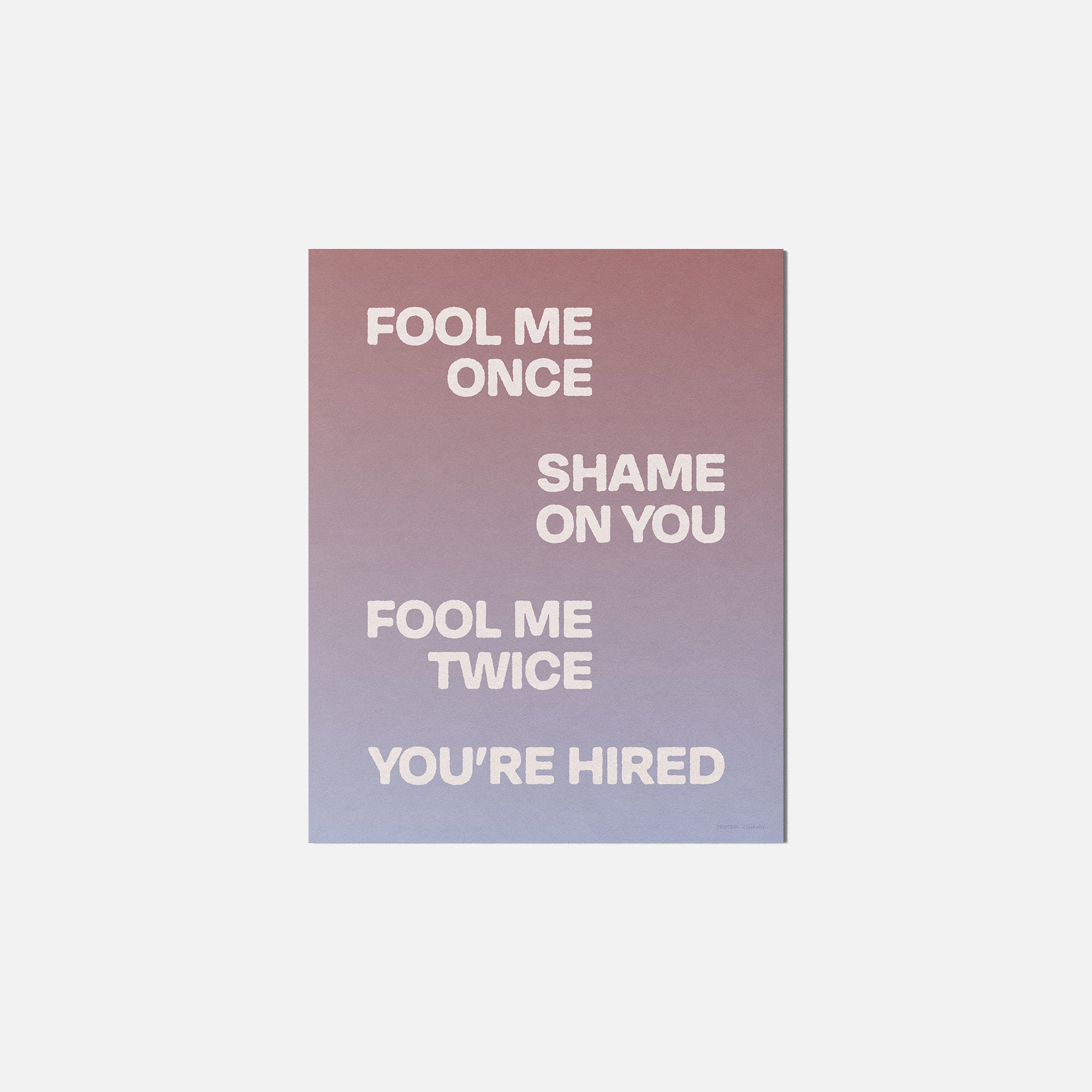 HIRED PRINT