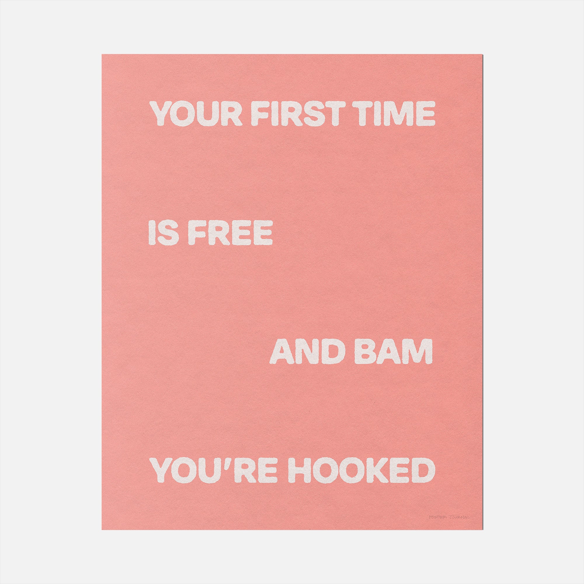 HOOKED PRINT