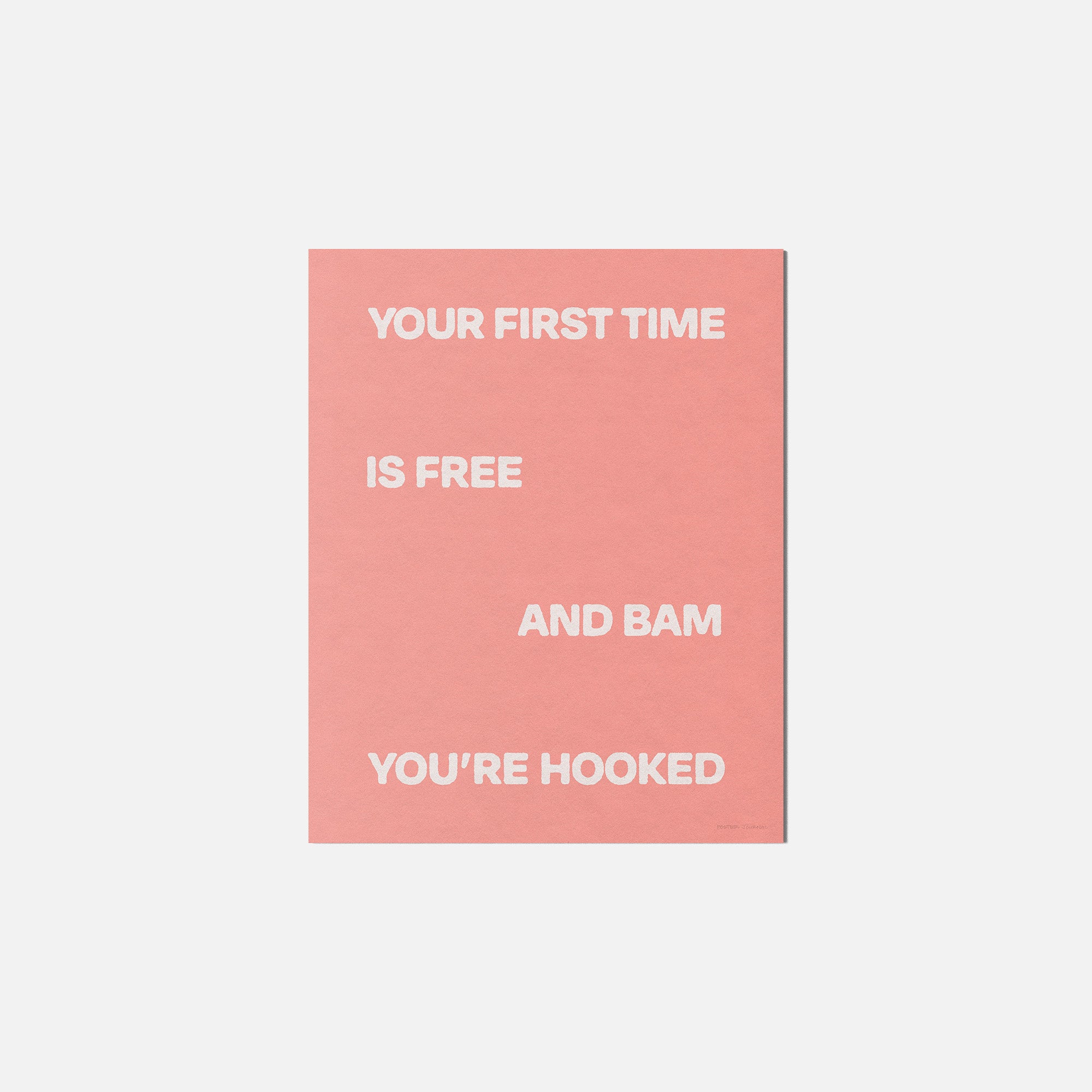 HOOKED PRINT