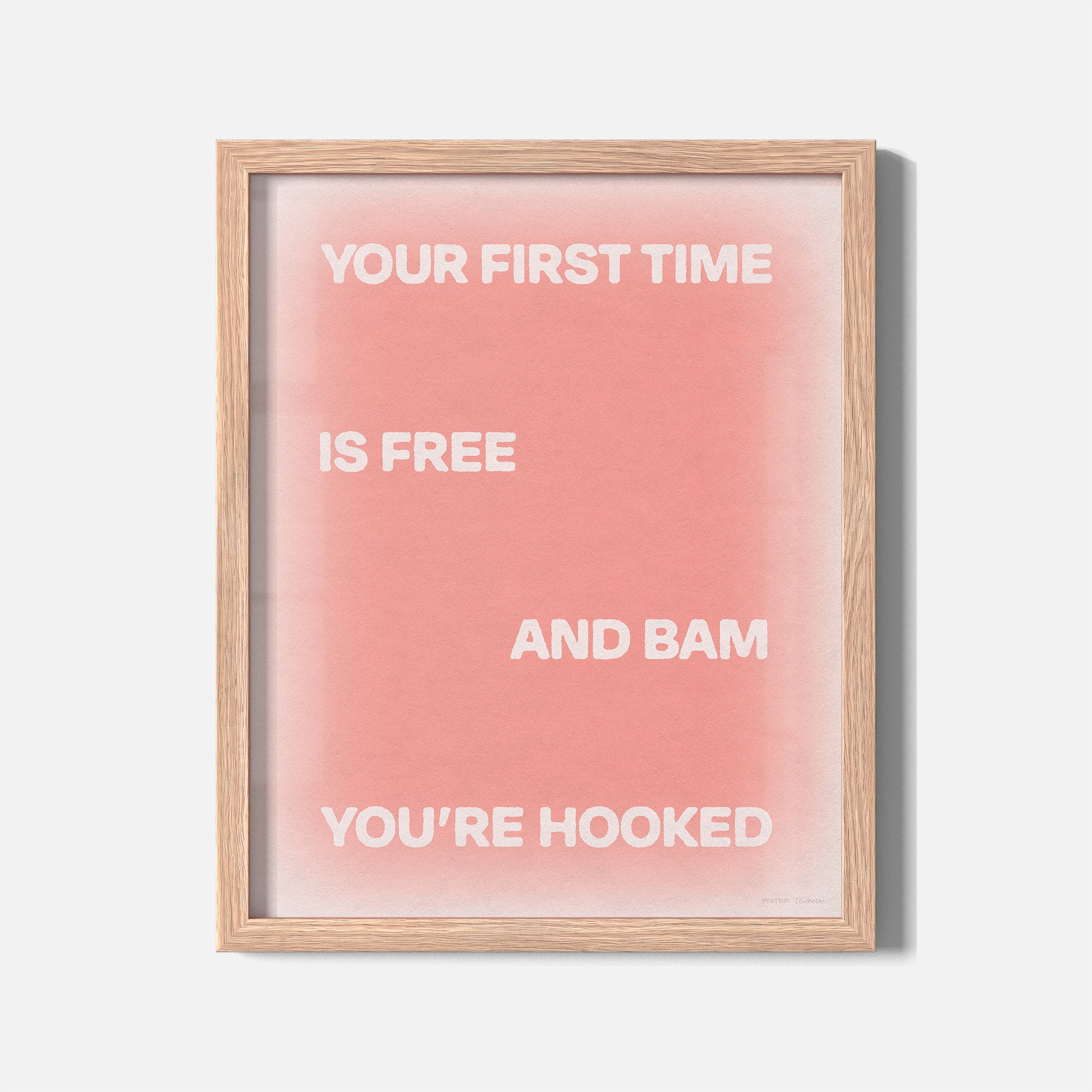 HOOKED PRINT
