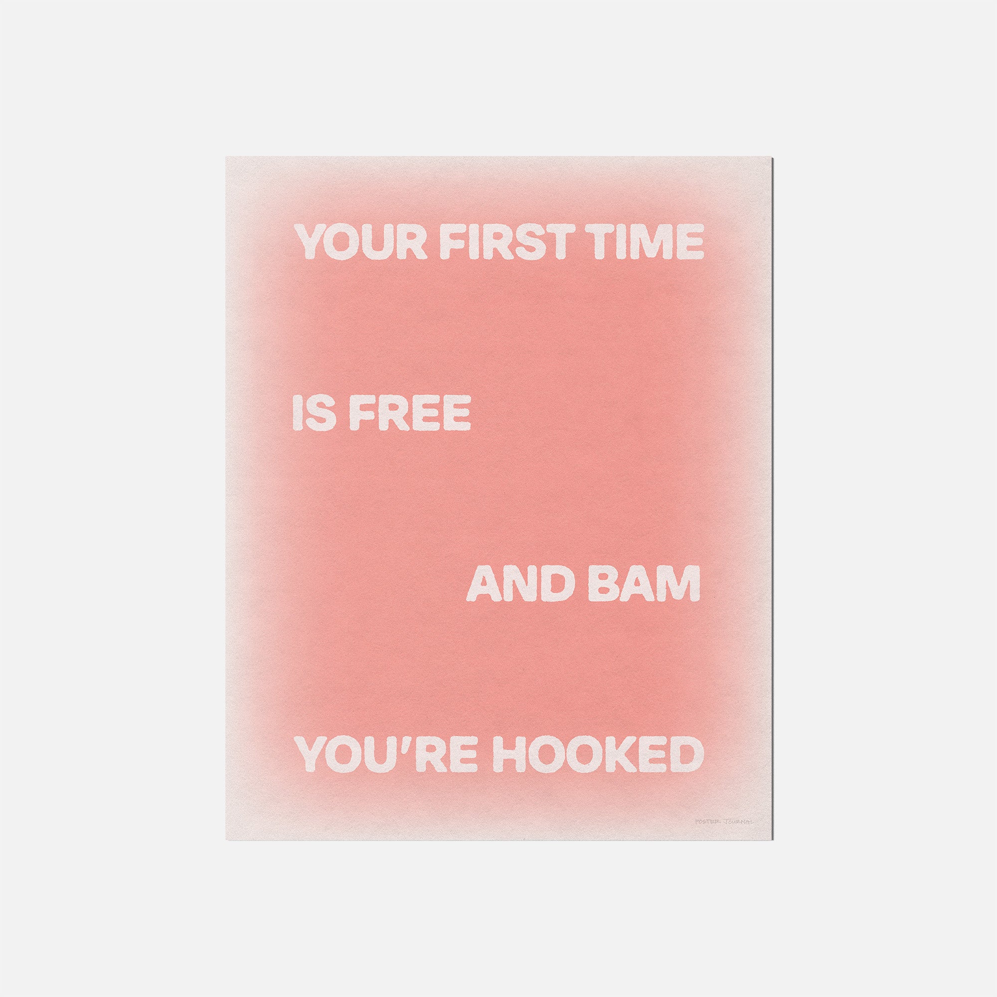 HOOKED PRINT