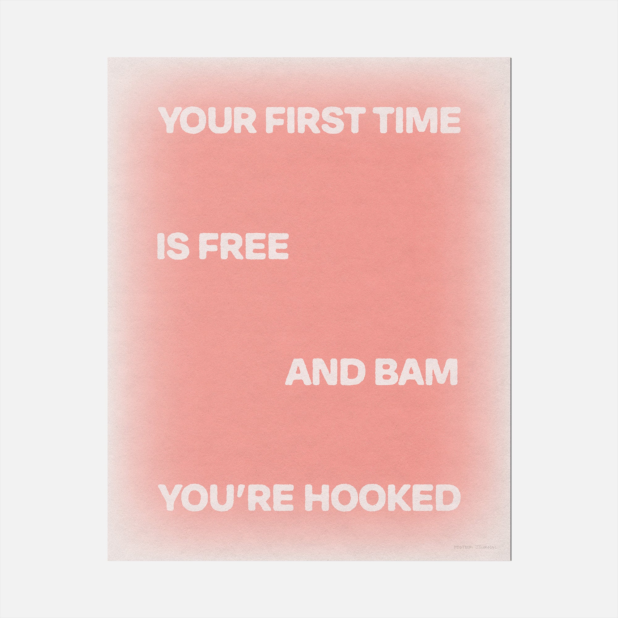 HOOKED PRINT