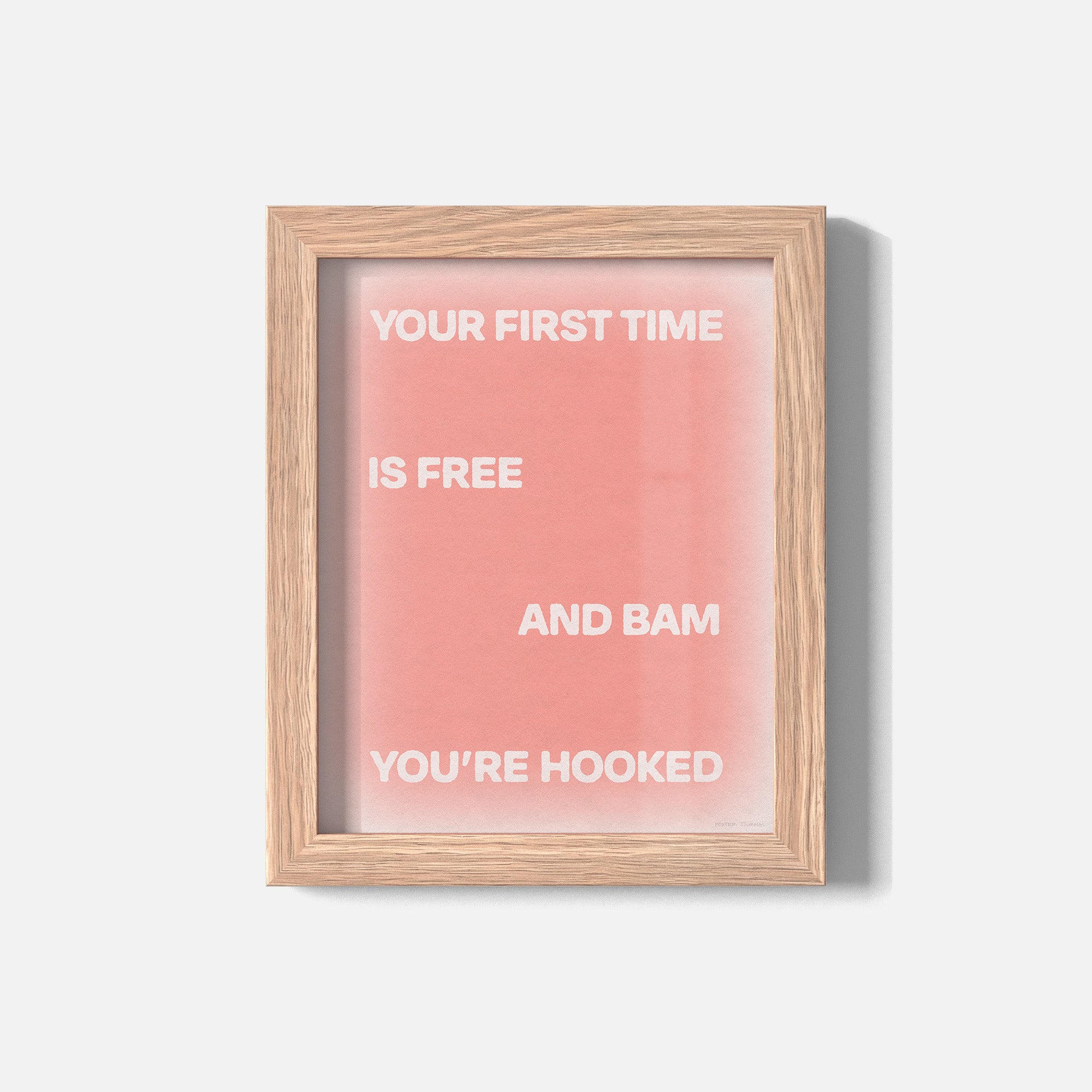HOOKED PRINT