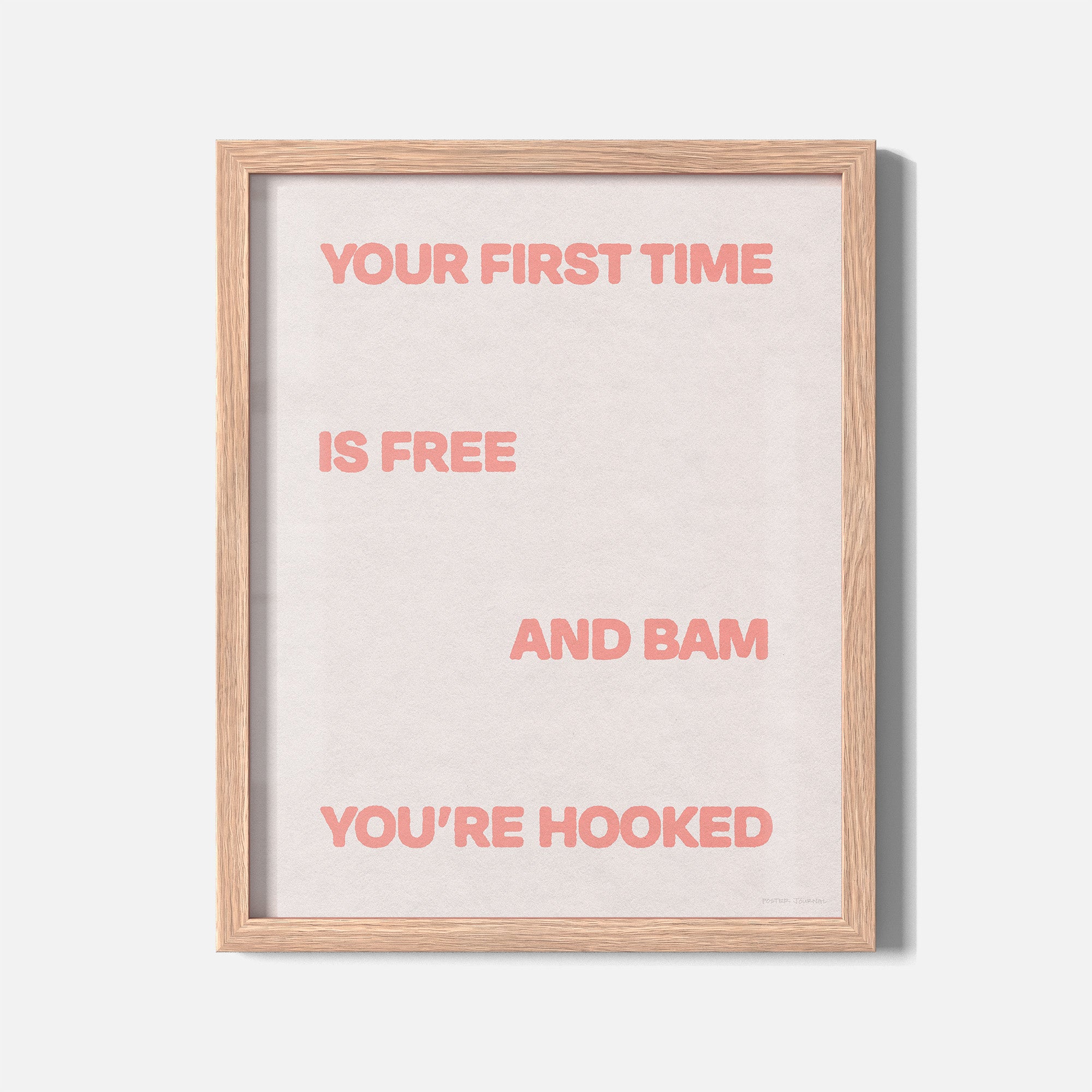 HOOKED PRINT