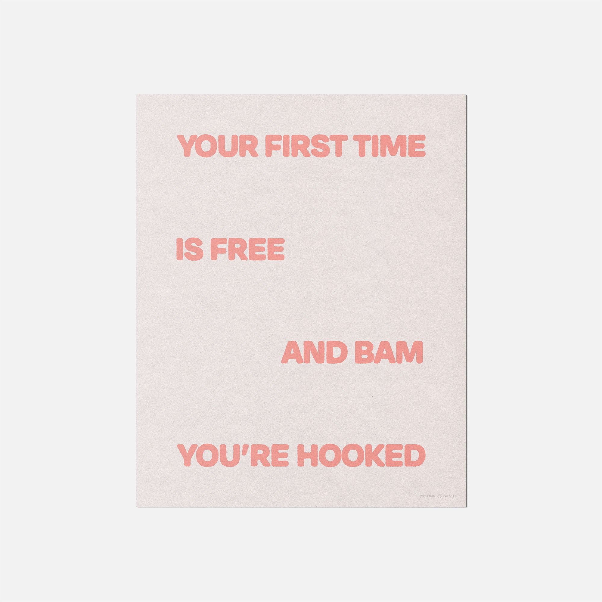 HOOKED PRINT