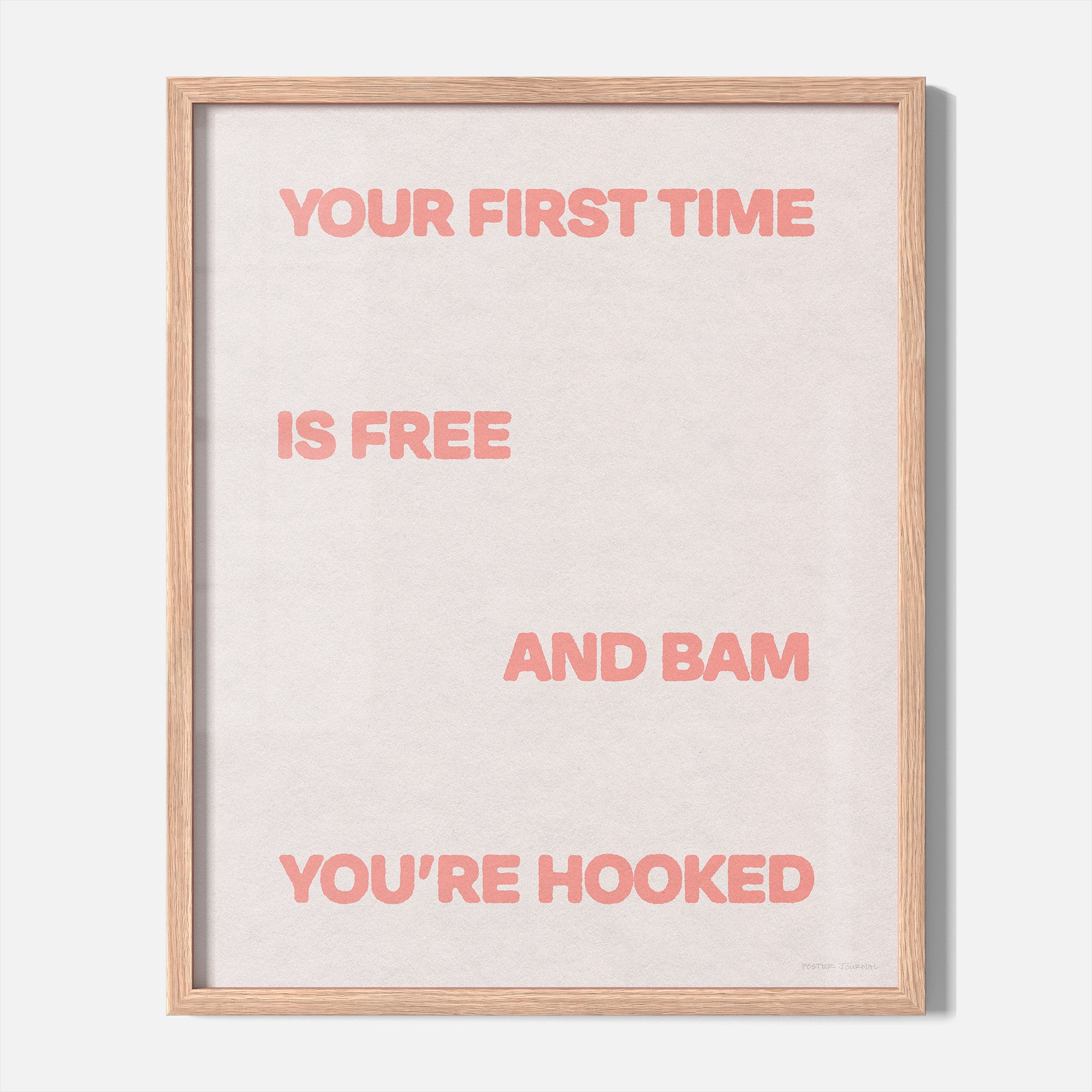 HOOKED PRINT
