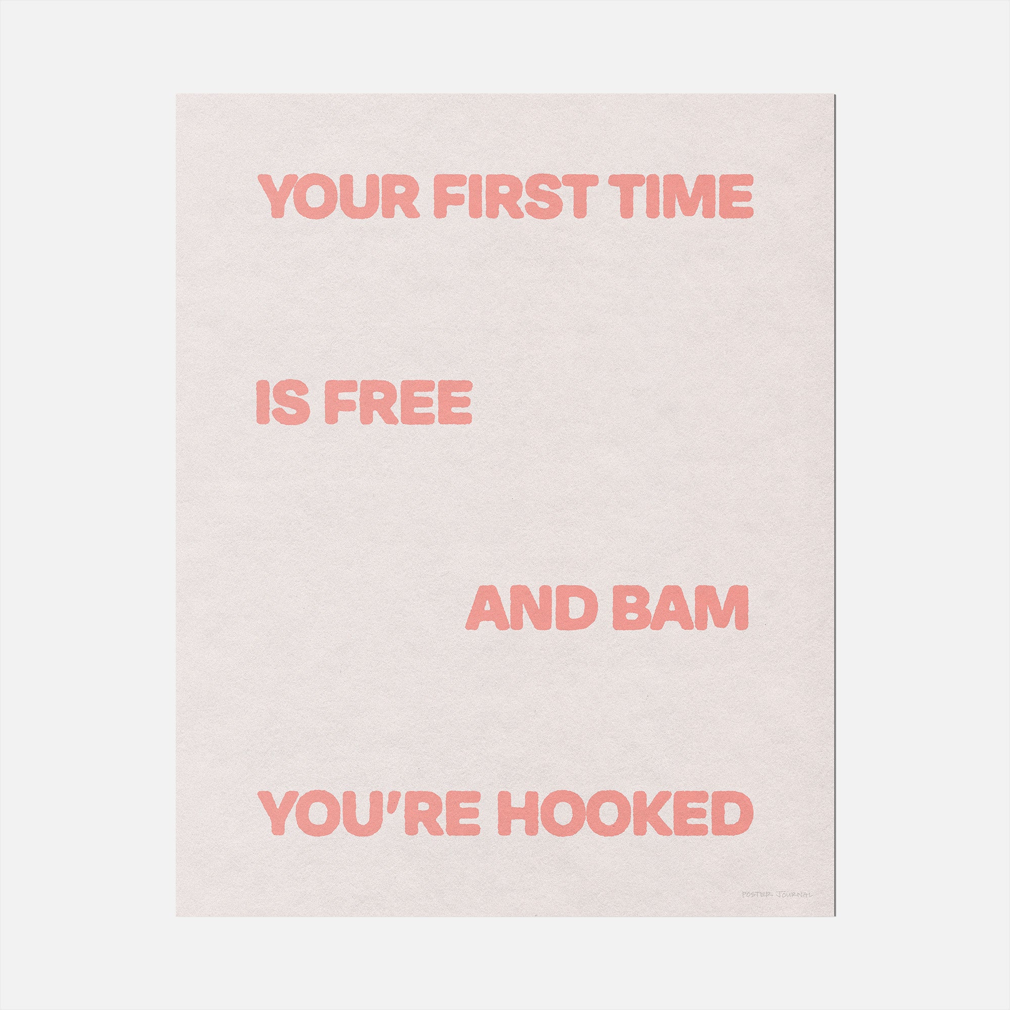 HOOKED PRINT