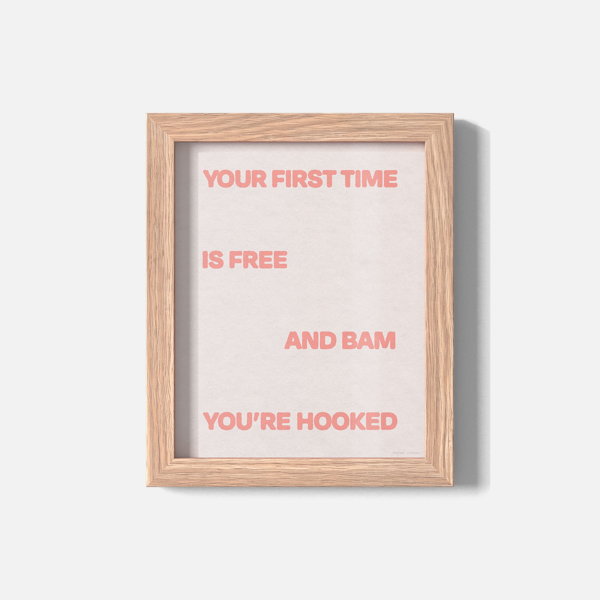HOOKED PRINT