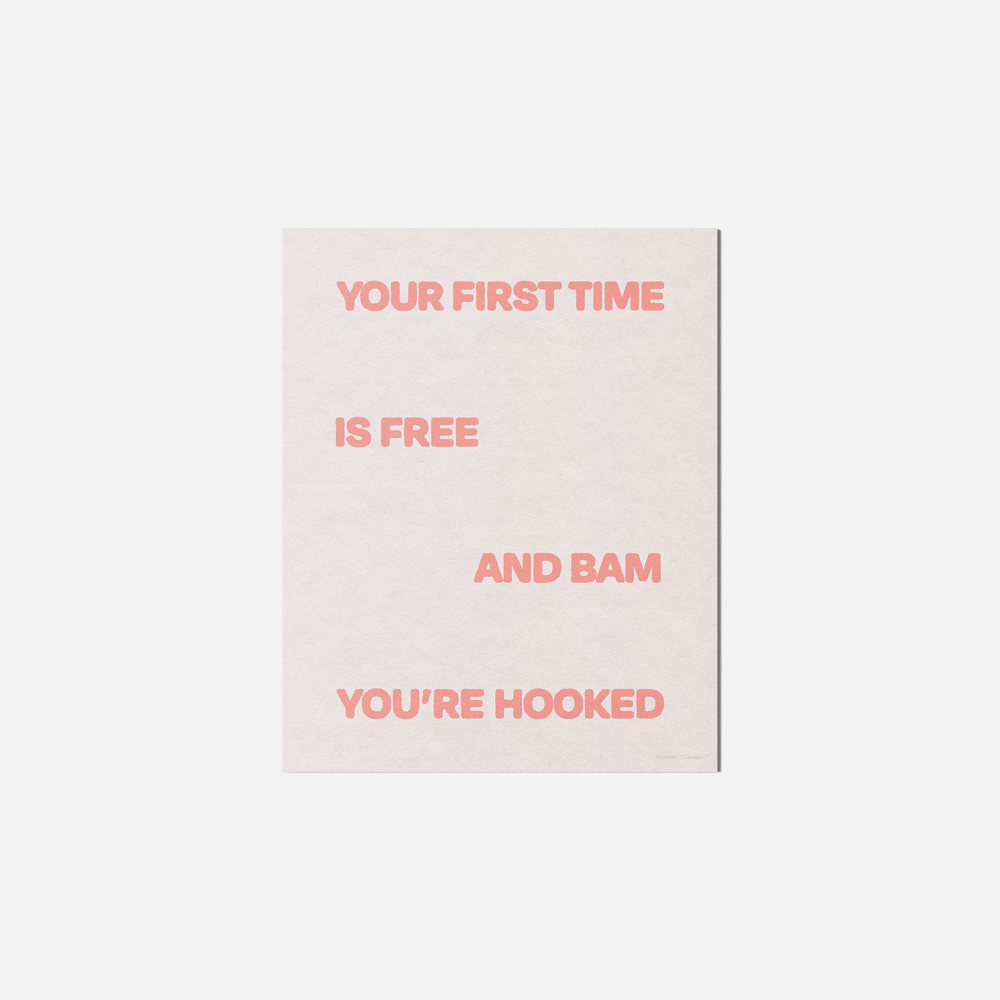 HOOKED PRINT