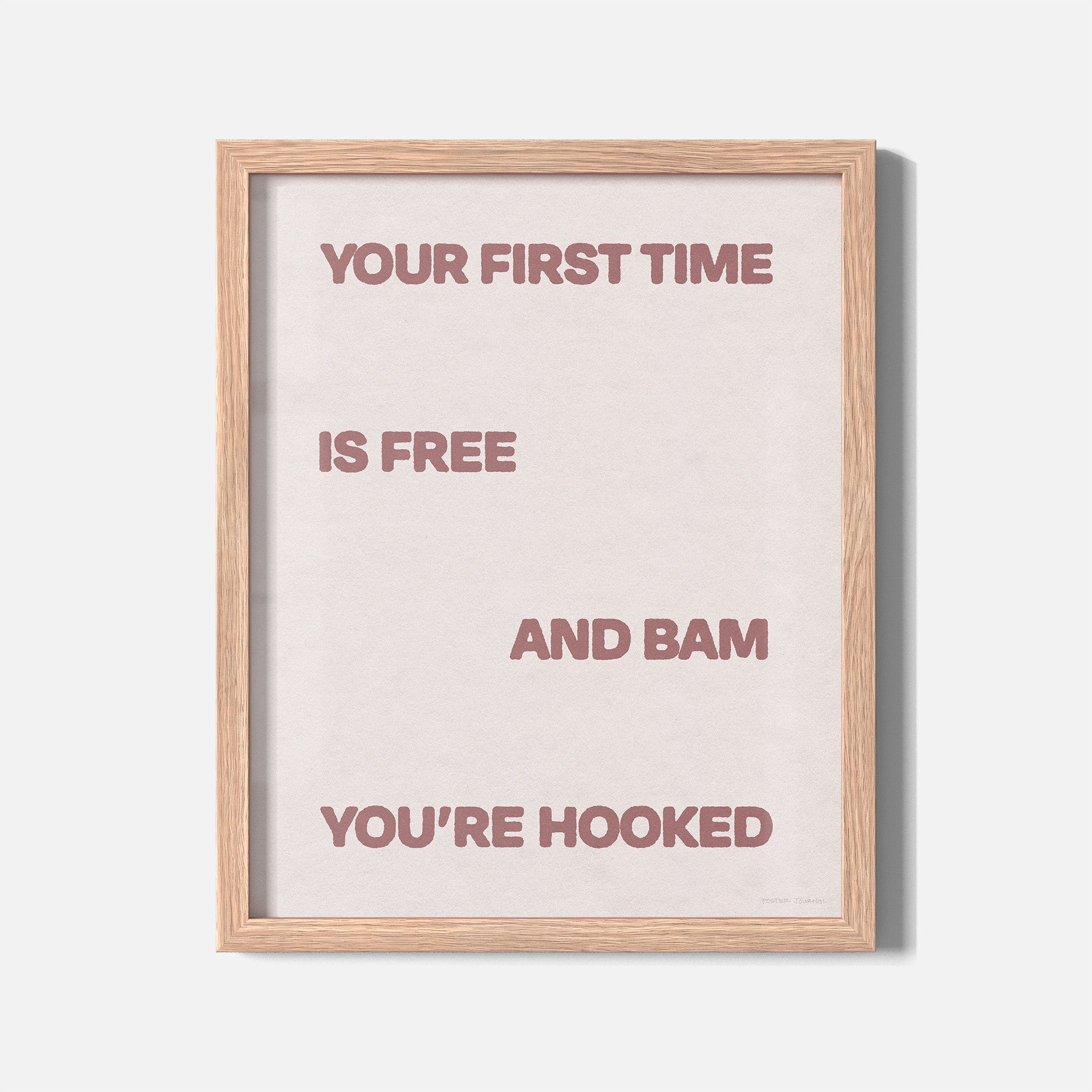 HOOKED PRINT