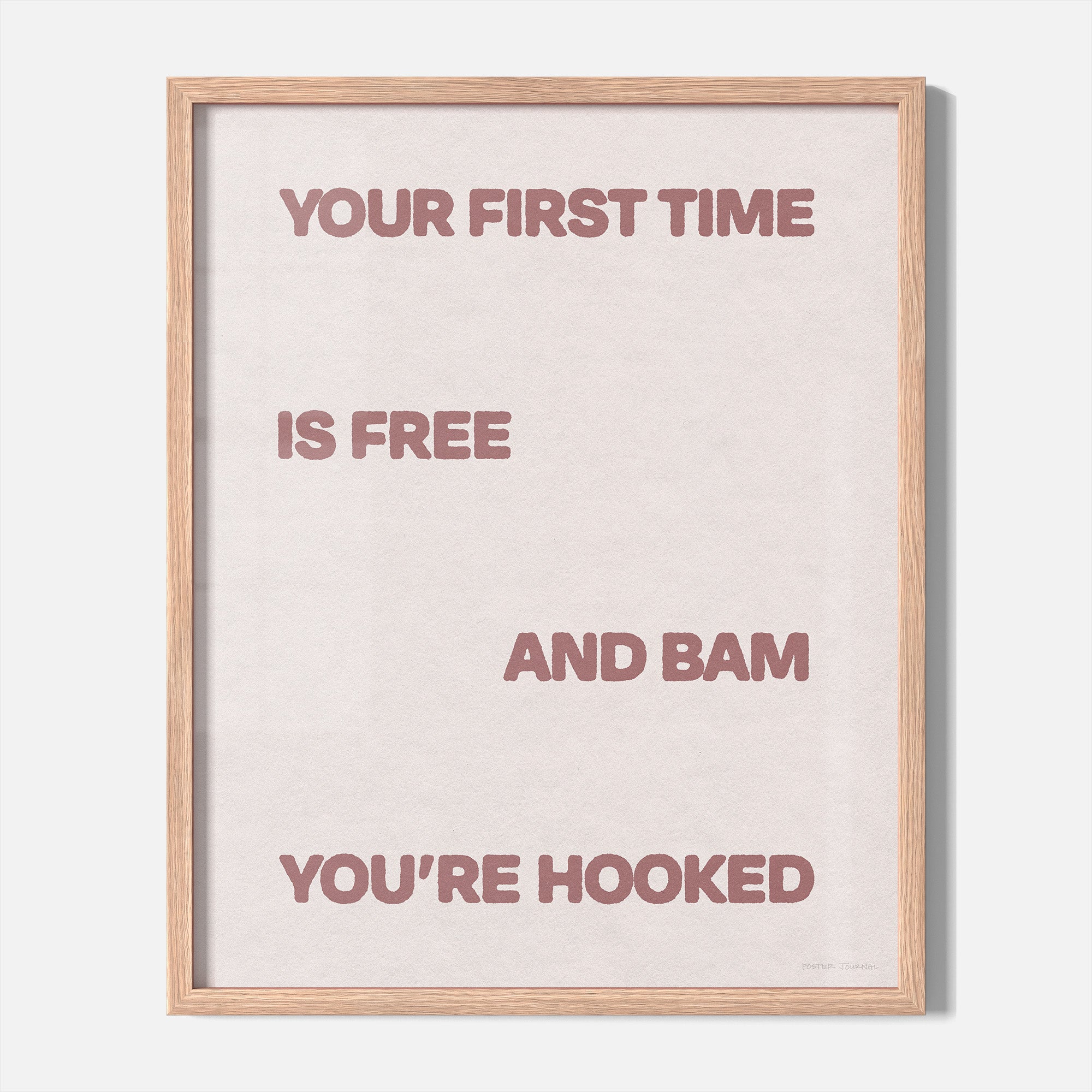 HOOKED PRINT