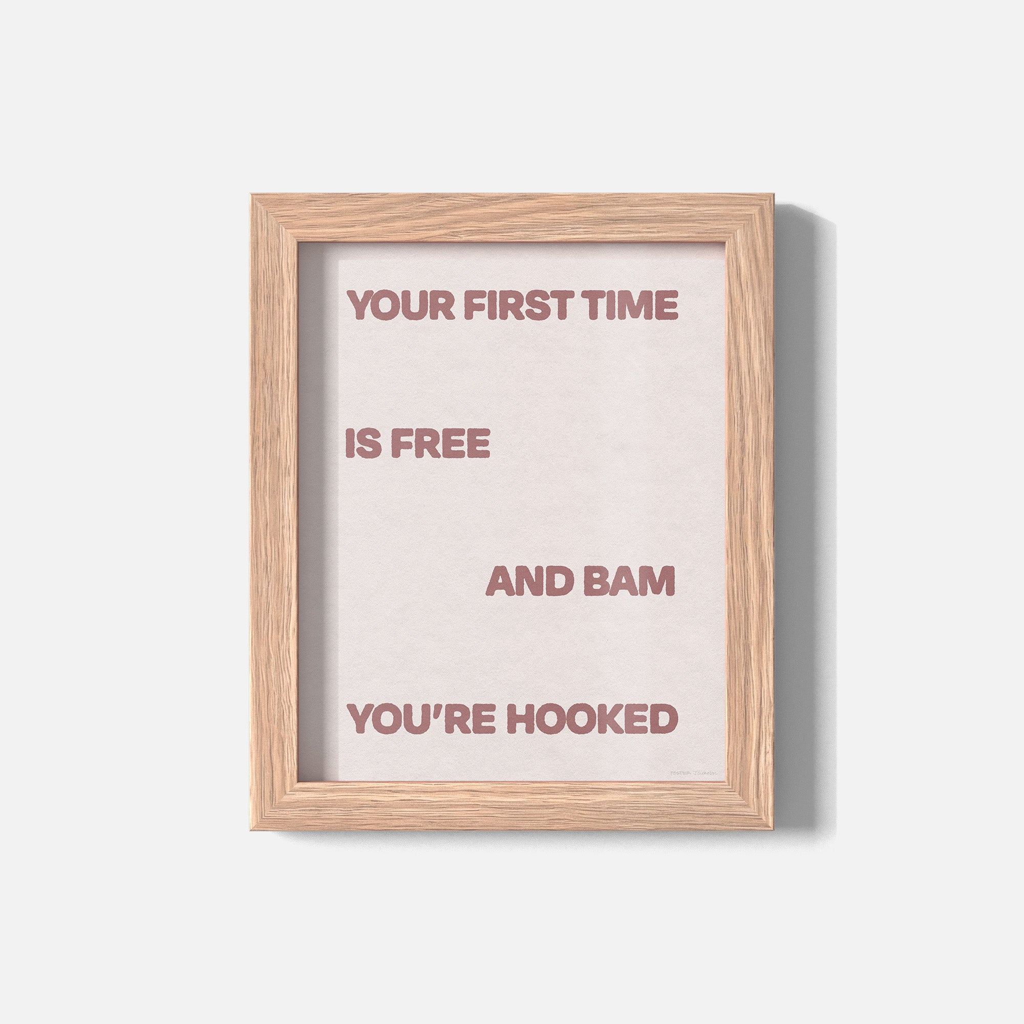 HOOKED PRINT