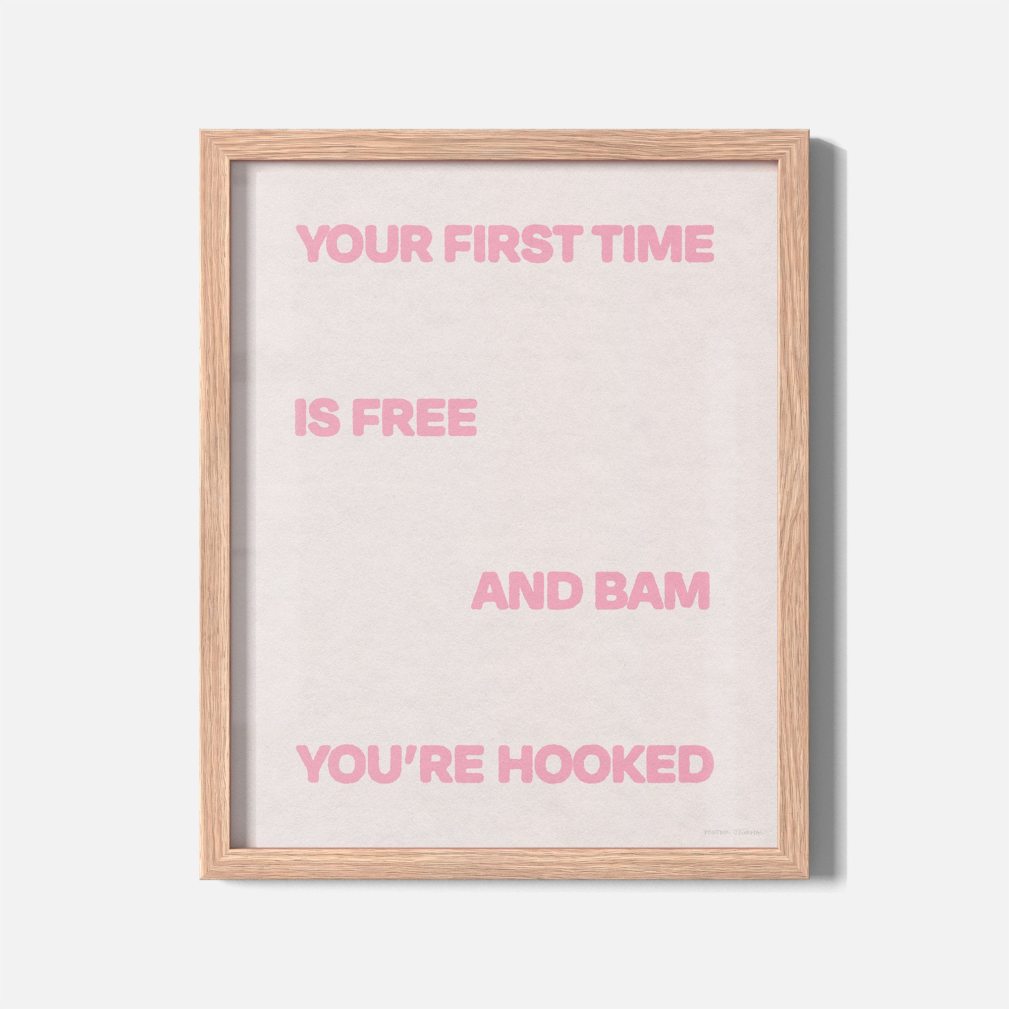 HOOKED PRINT