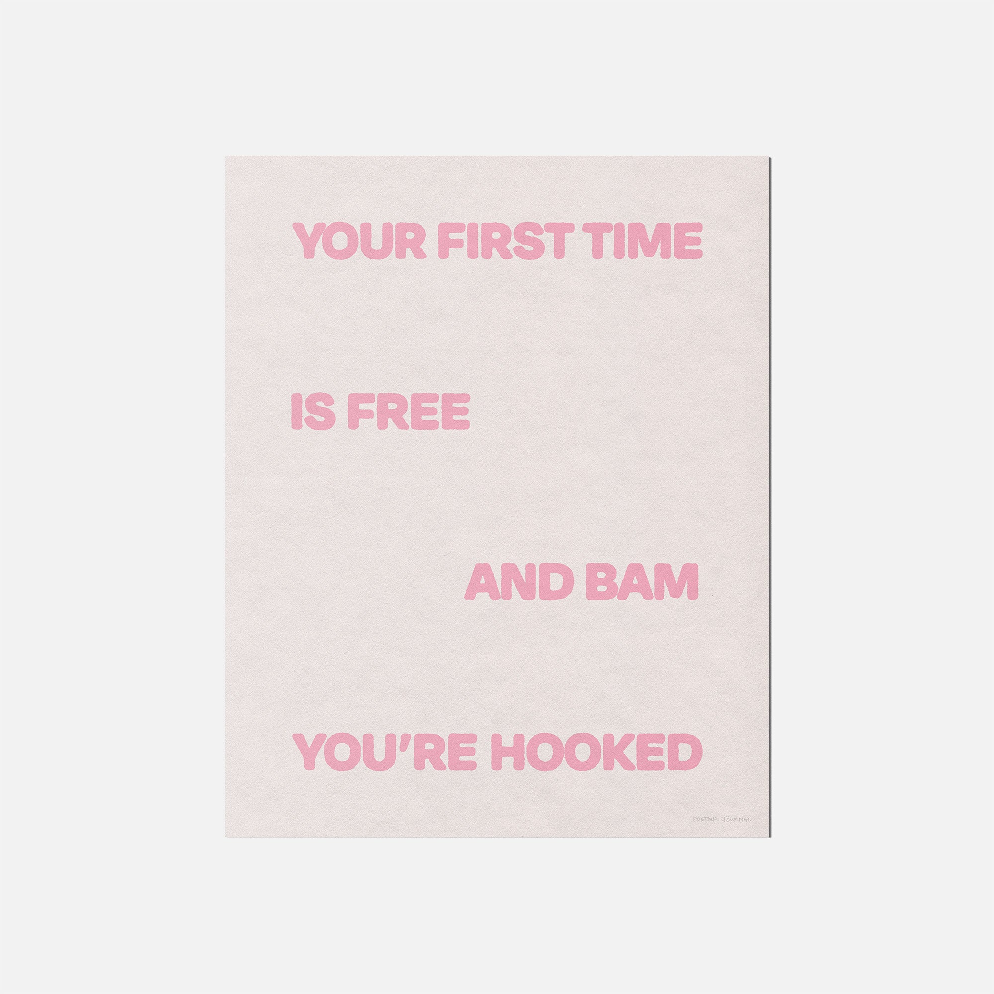 HOOKED PRINT