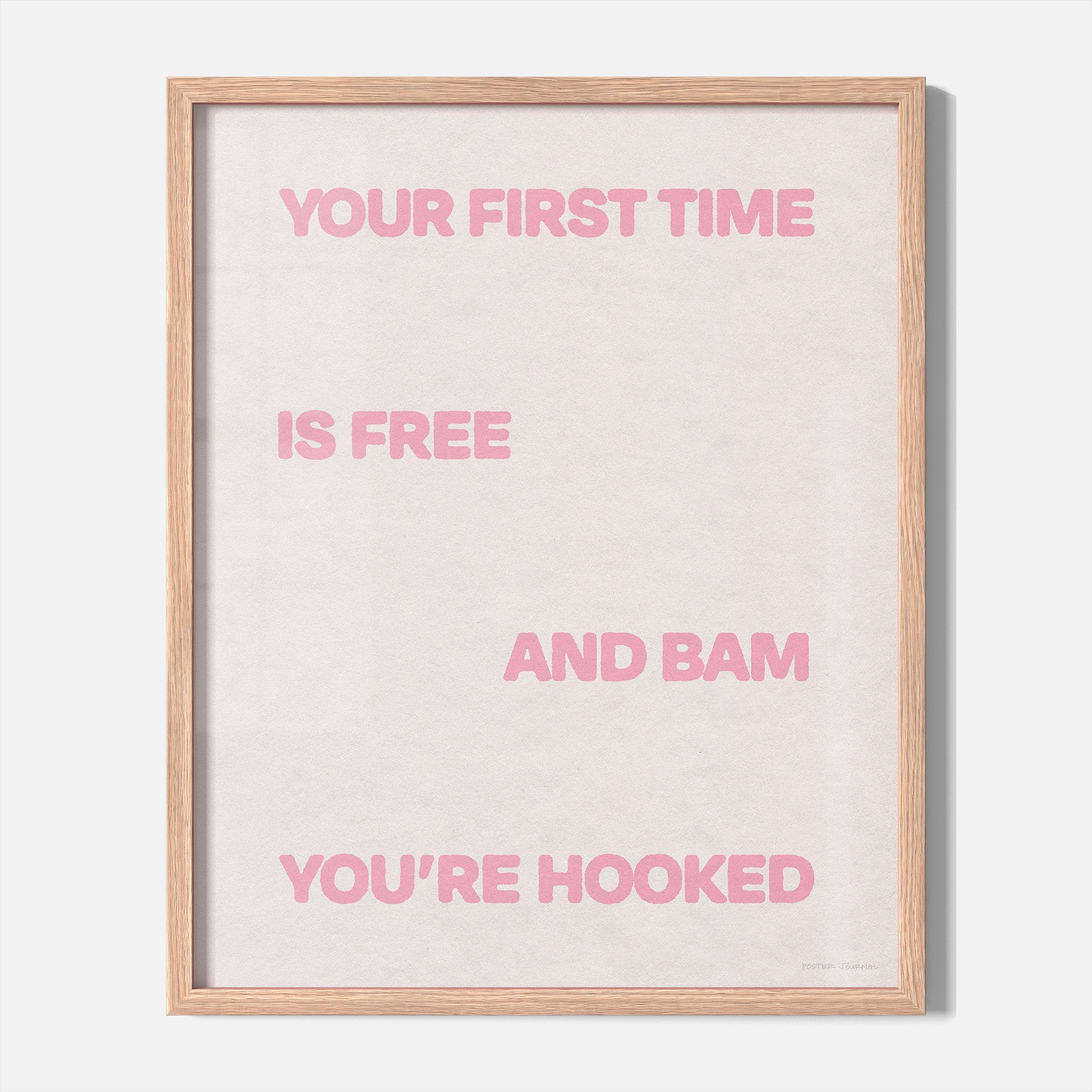 HOOKED PRINT