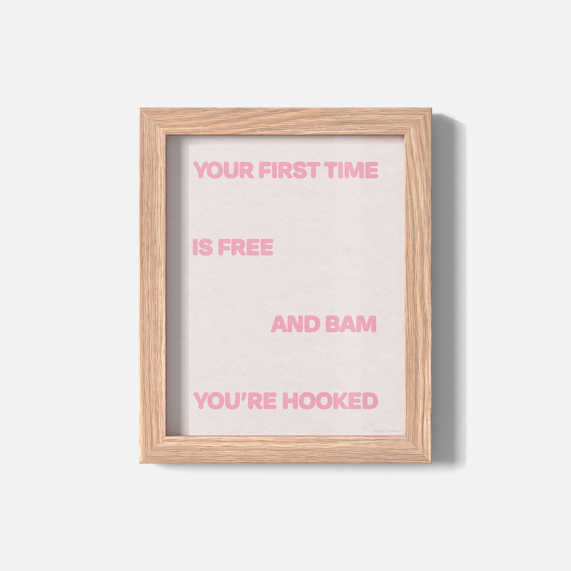 HOOKED PRINT