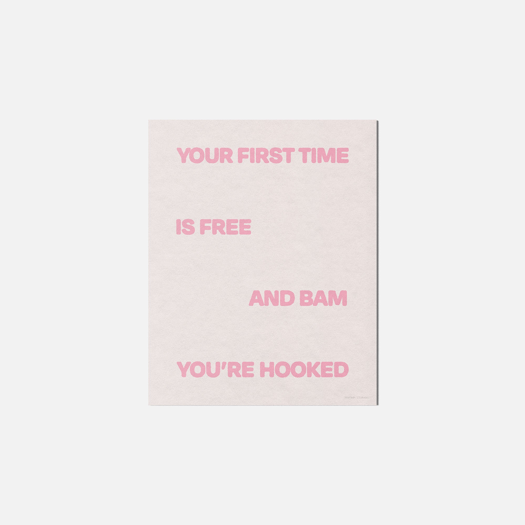 HOOKED PRINT