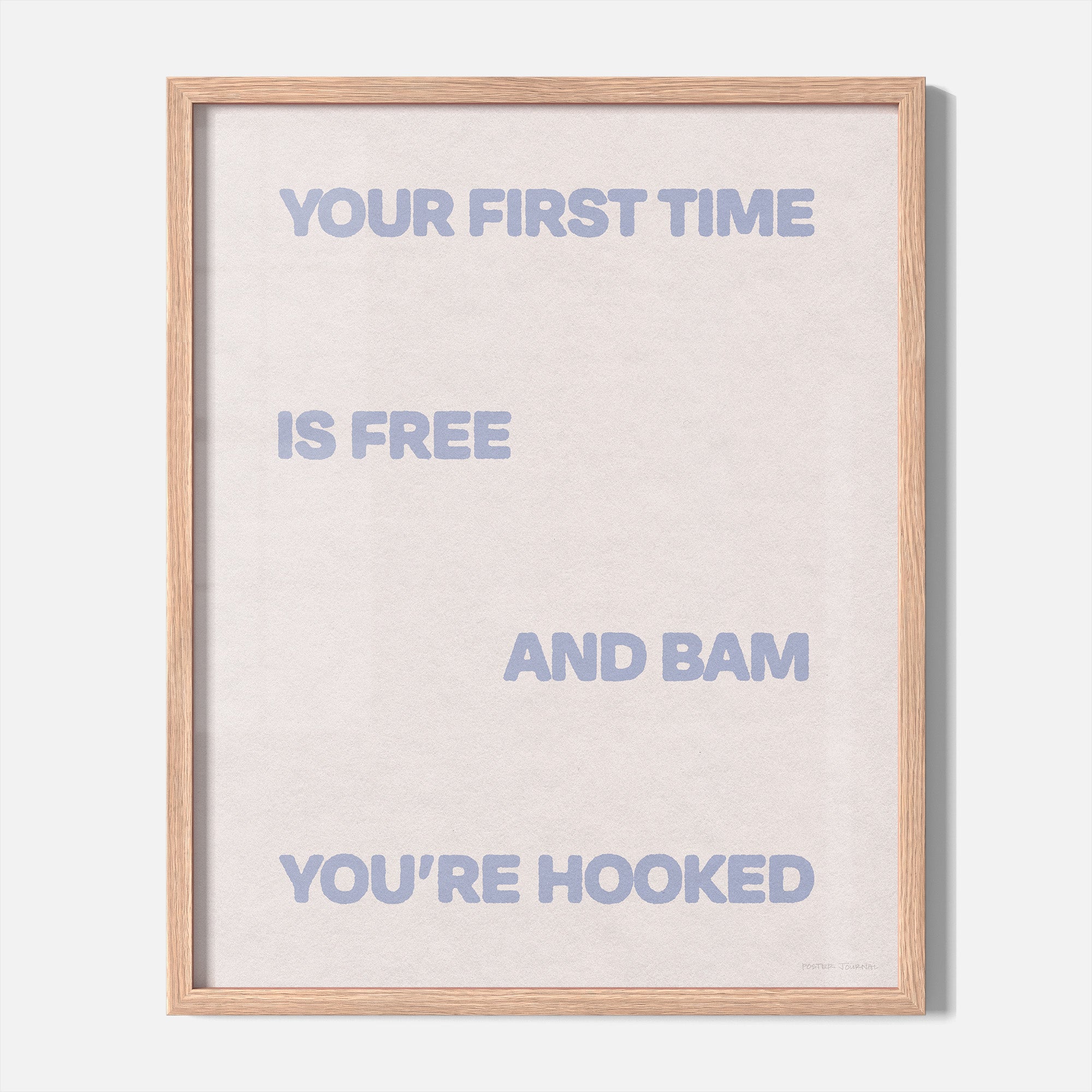 HOOKED PRINT