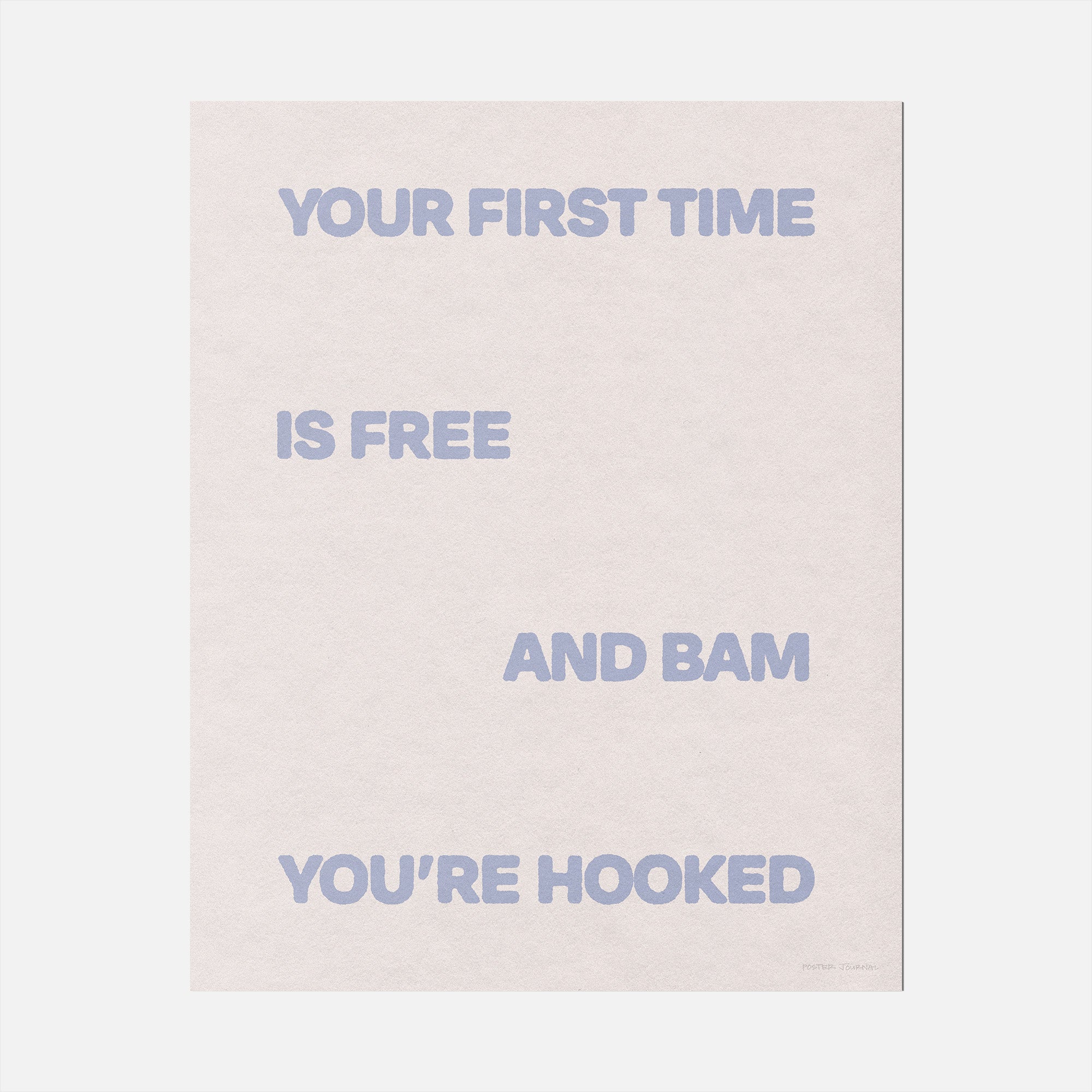 HOOKED PRINT