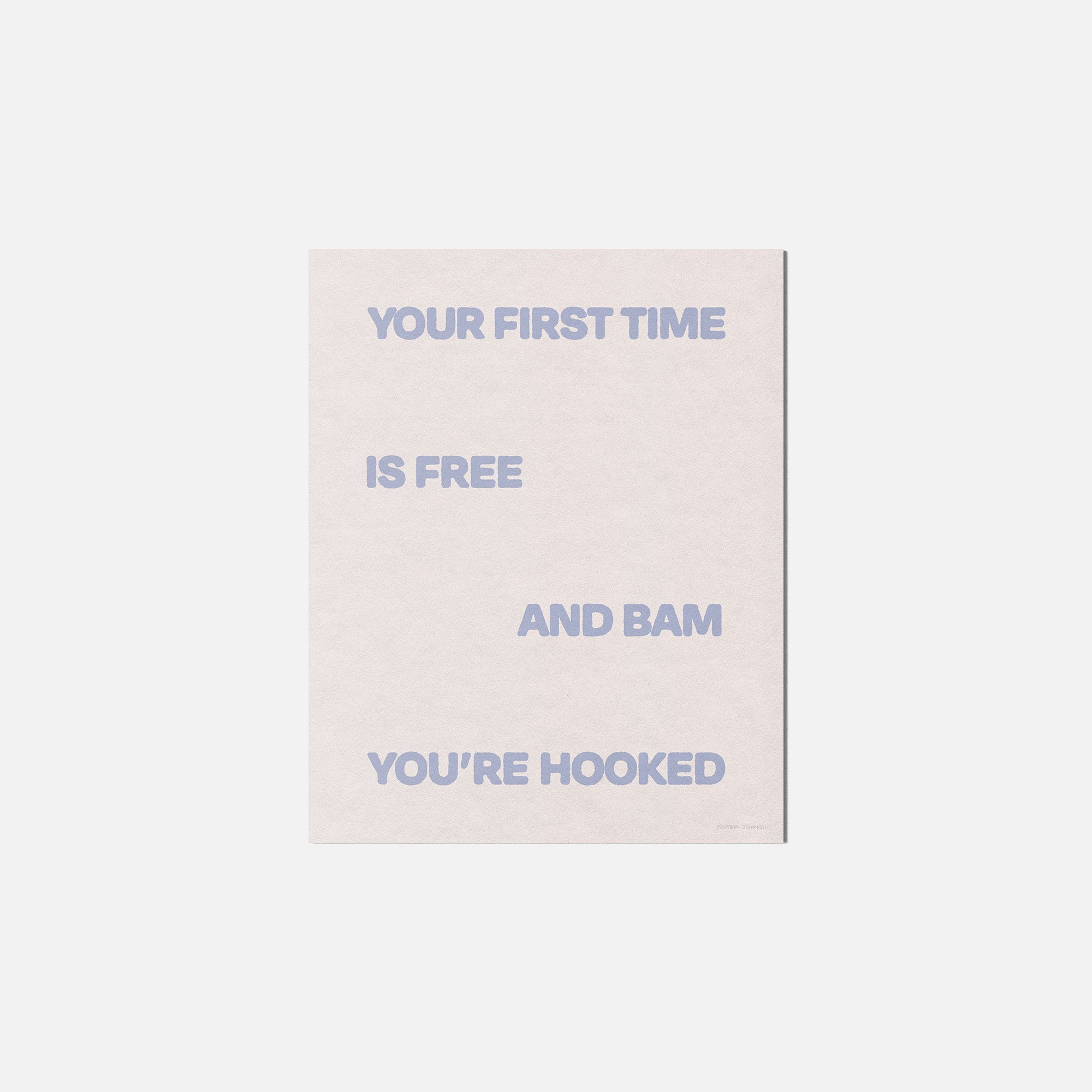 HOOKED PRINT