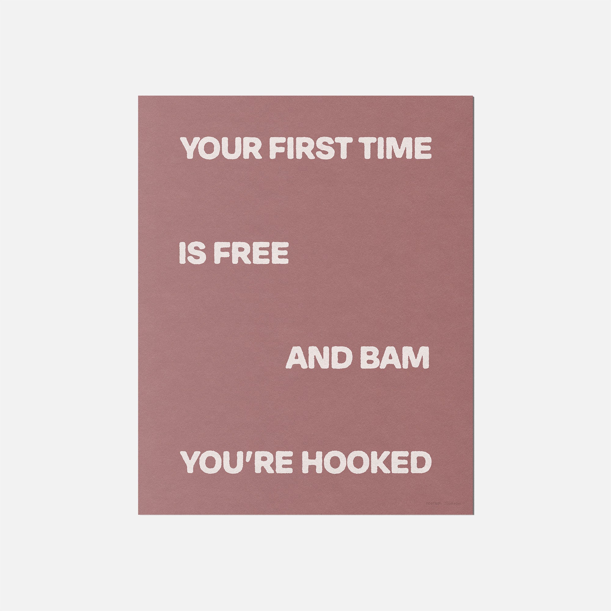 HOOKED PRINT