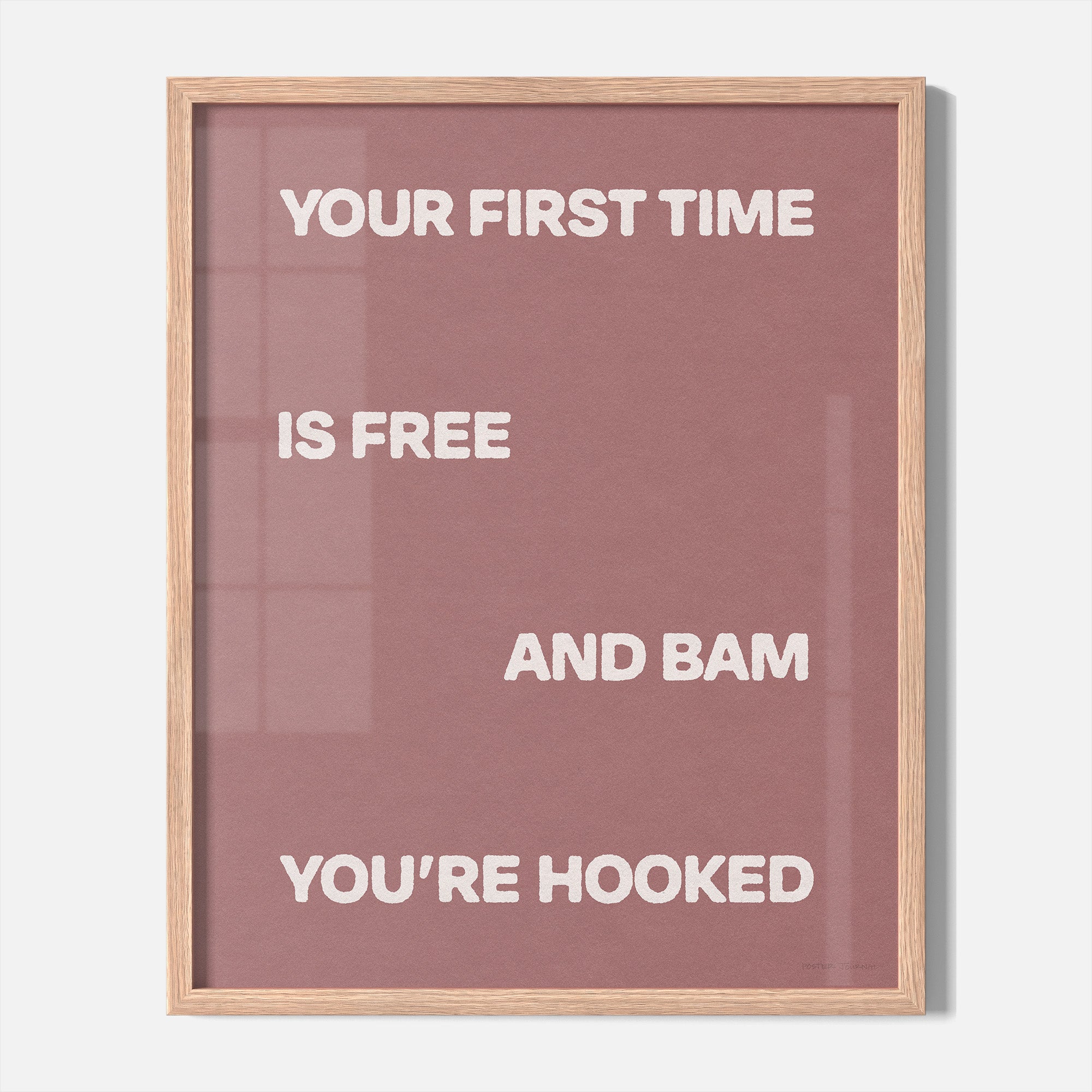 HOOKED PRINT