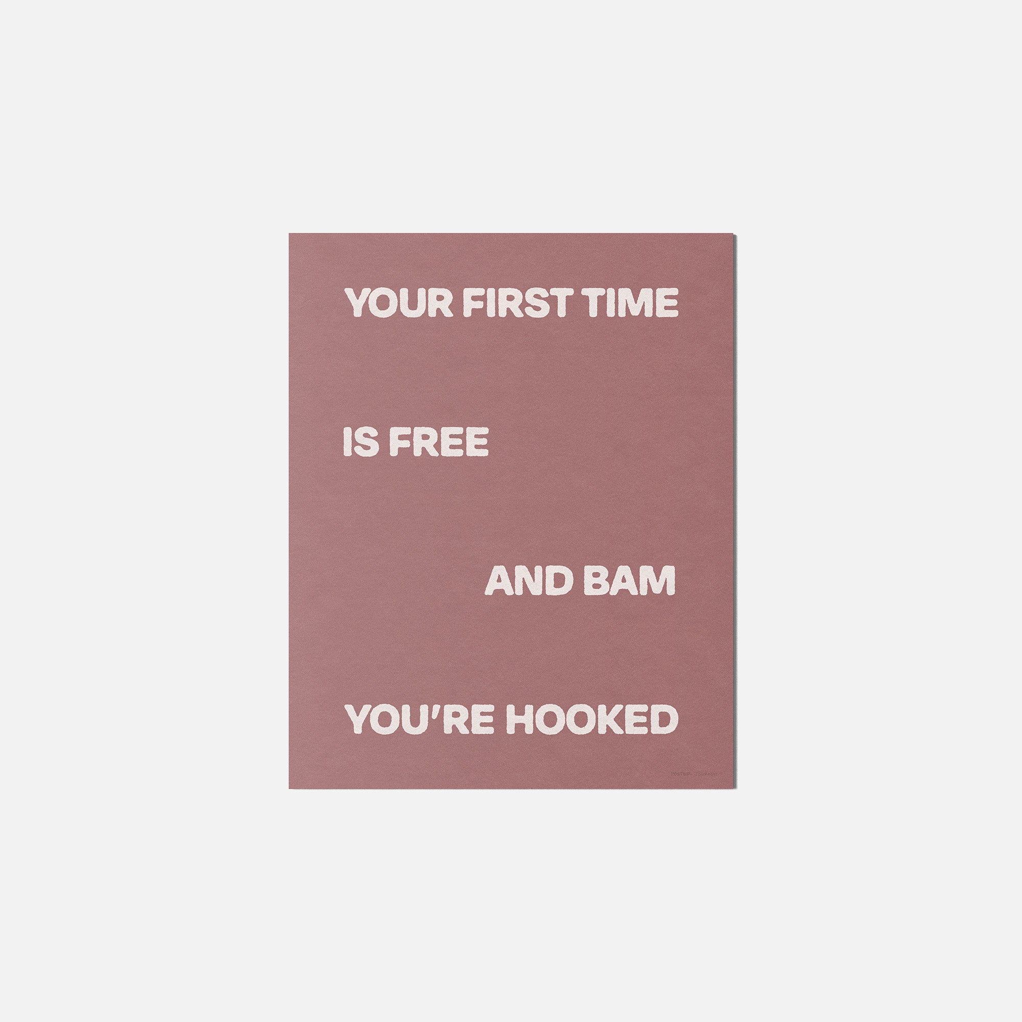 HOOKED PRINT
