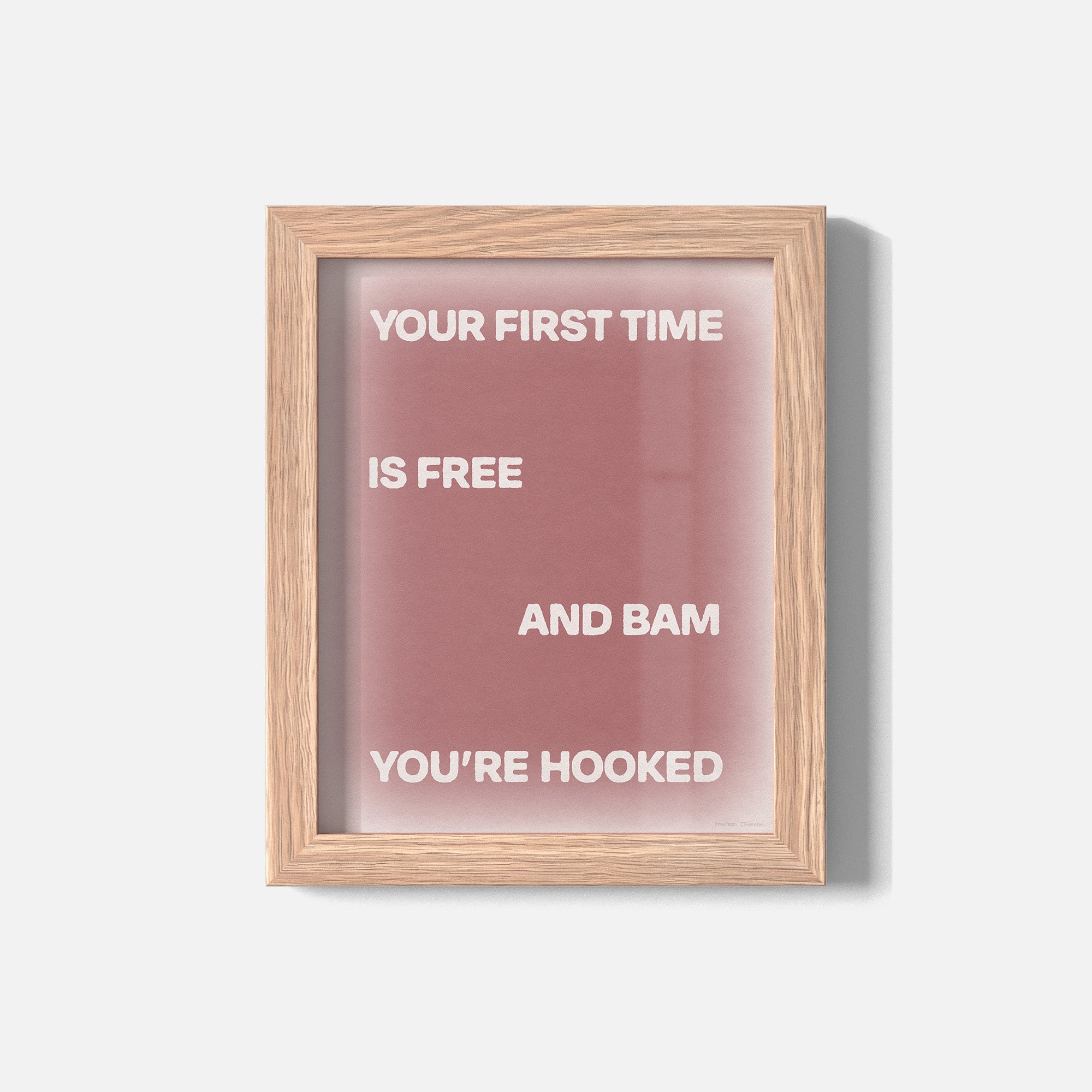 HOOKED PRINT