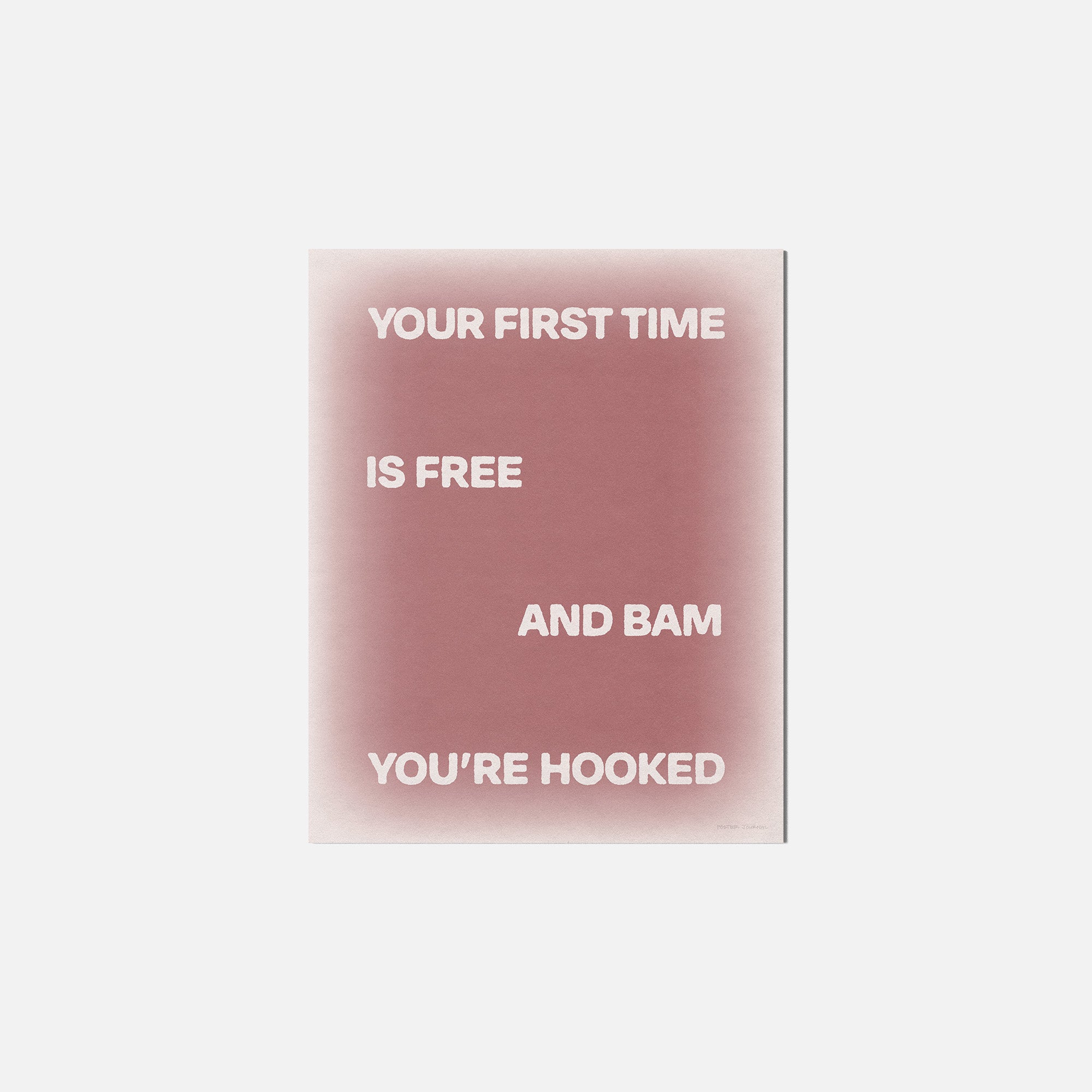 HOOKED PRINT