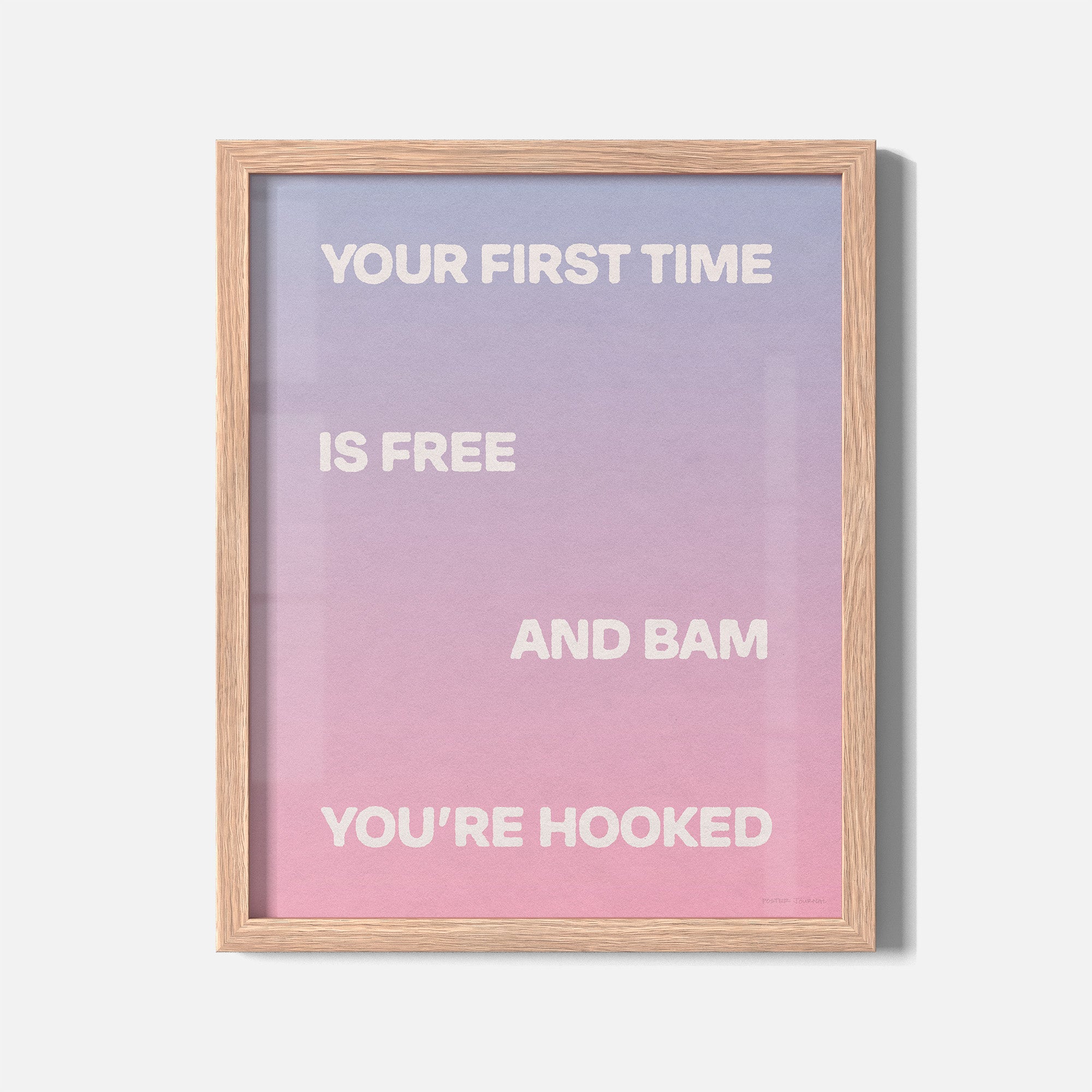 HOOKED PRINT