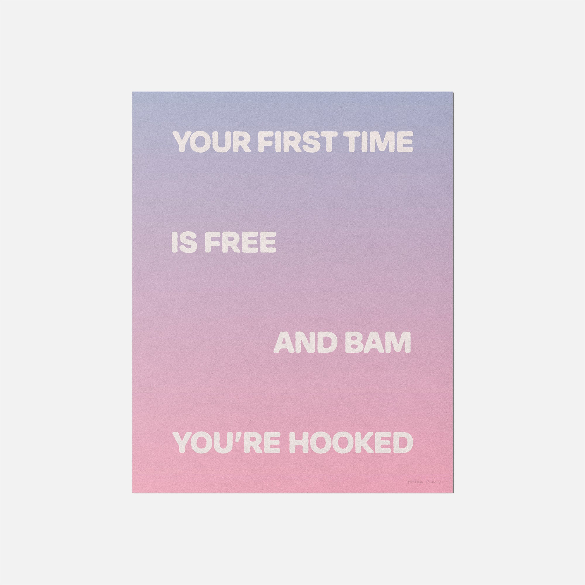 HOOKED PRINT