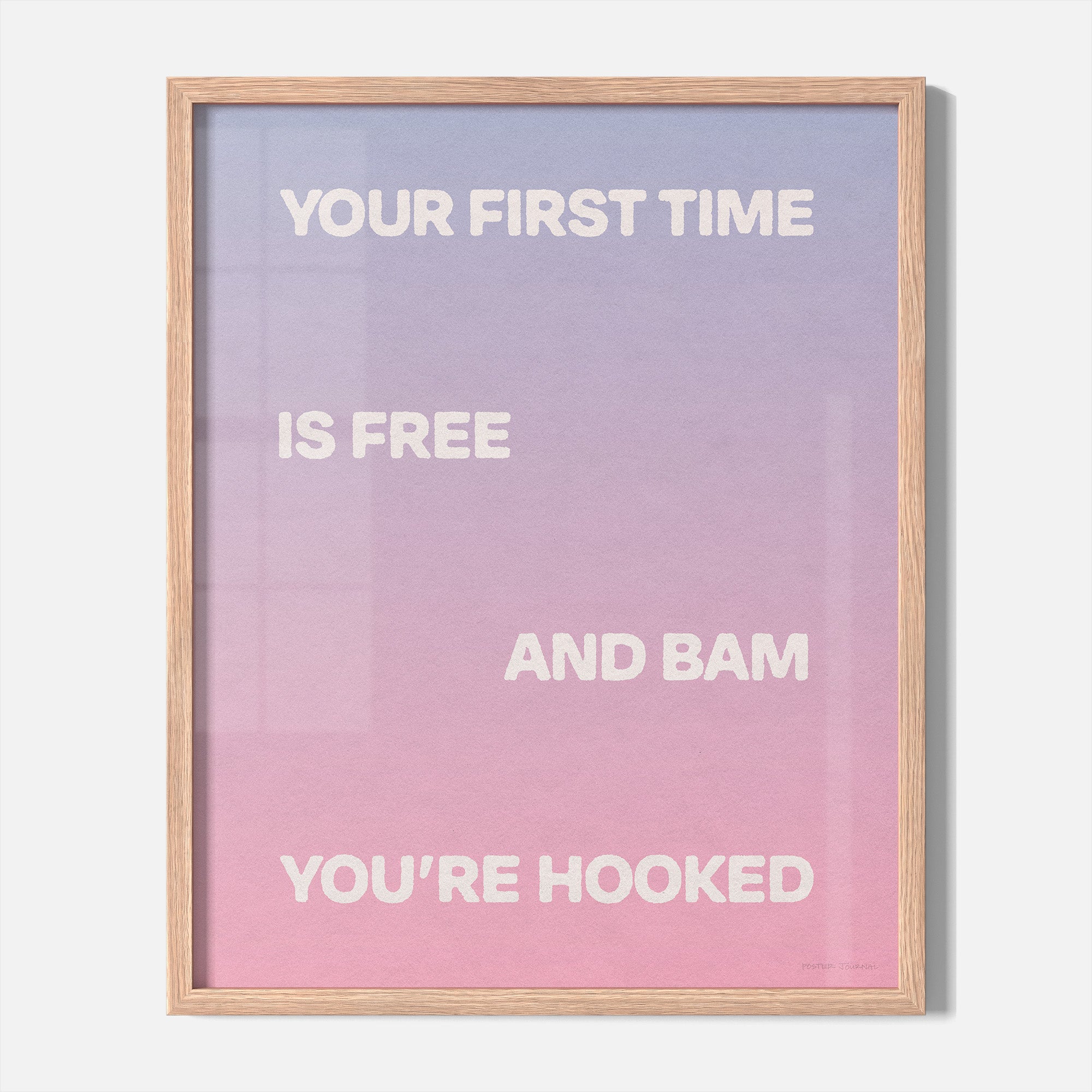 HOOKED PRINT