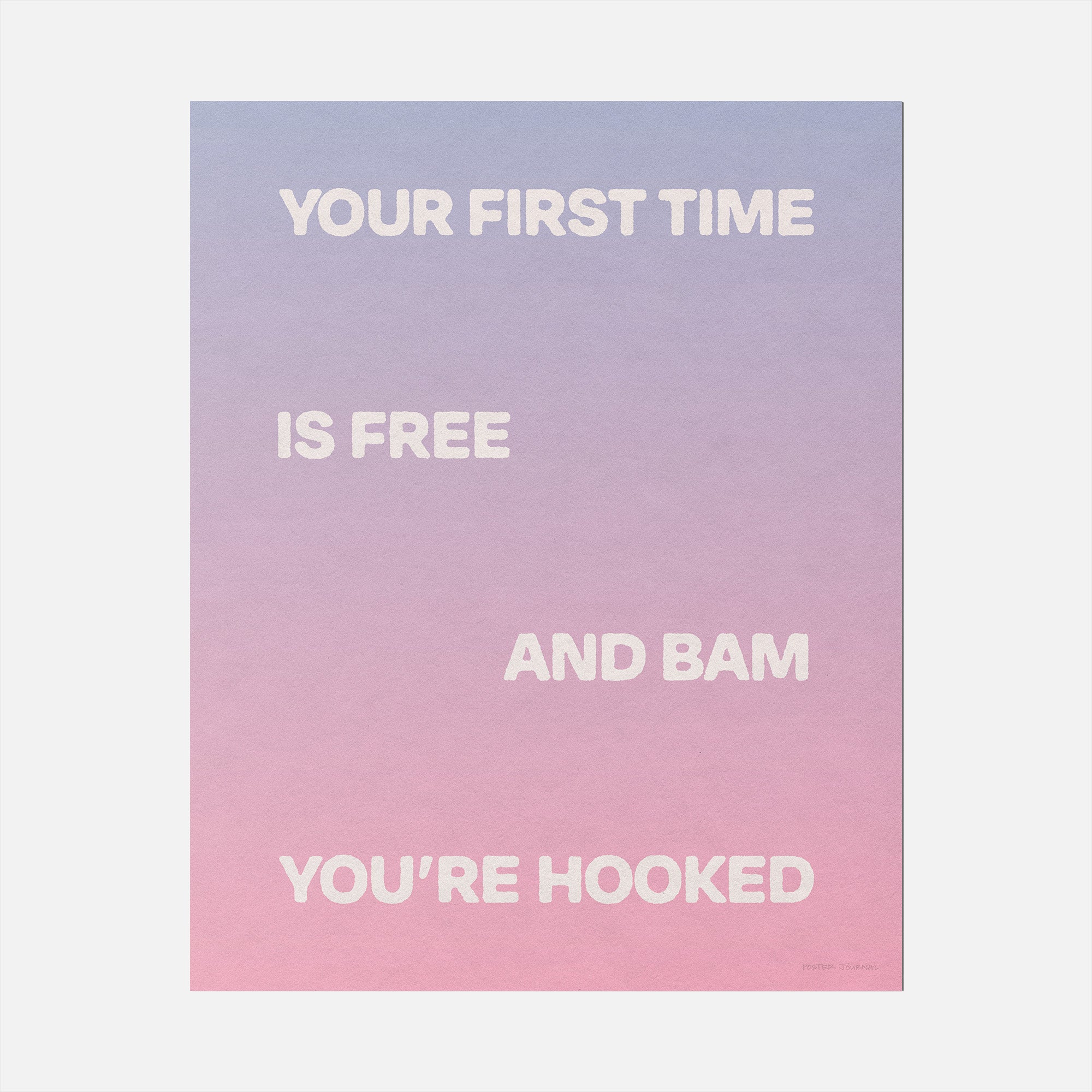 HOOKED PRINT