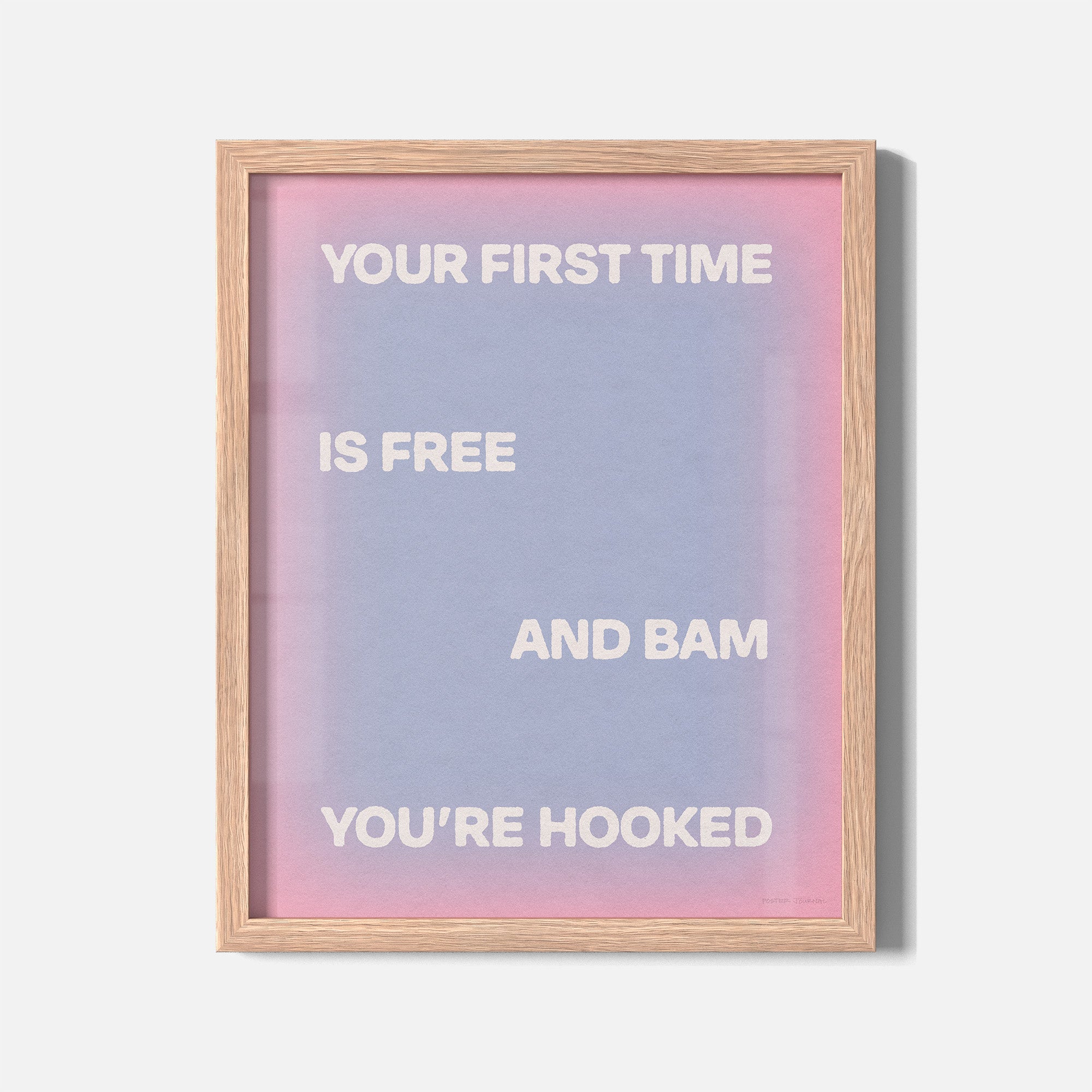 HOOKED PRINT