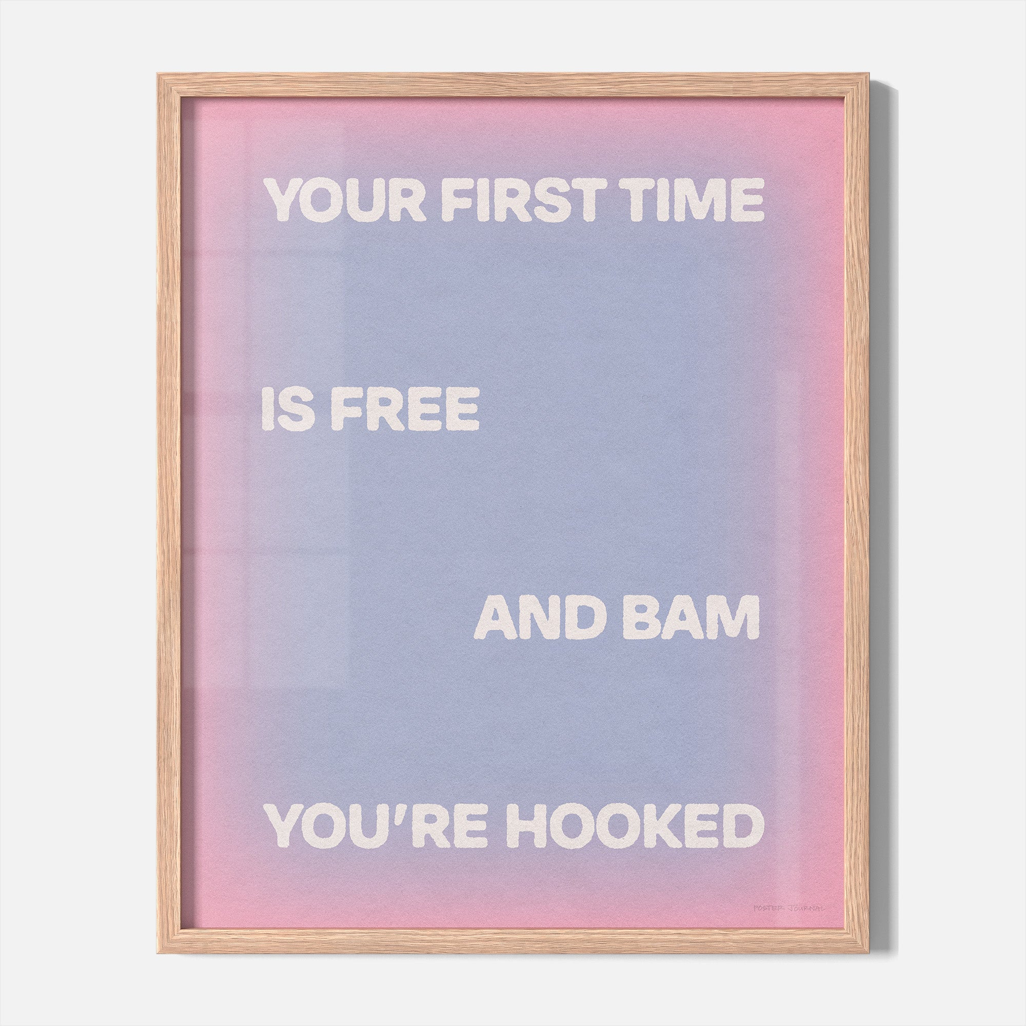 HOOKED PRINT