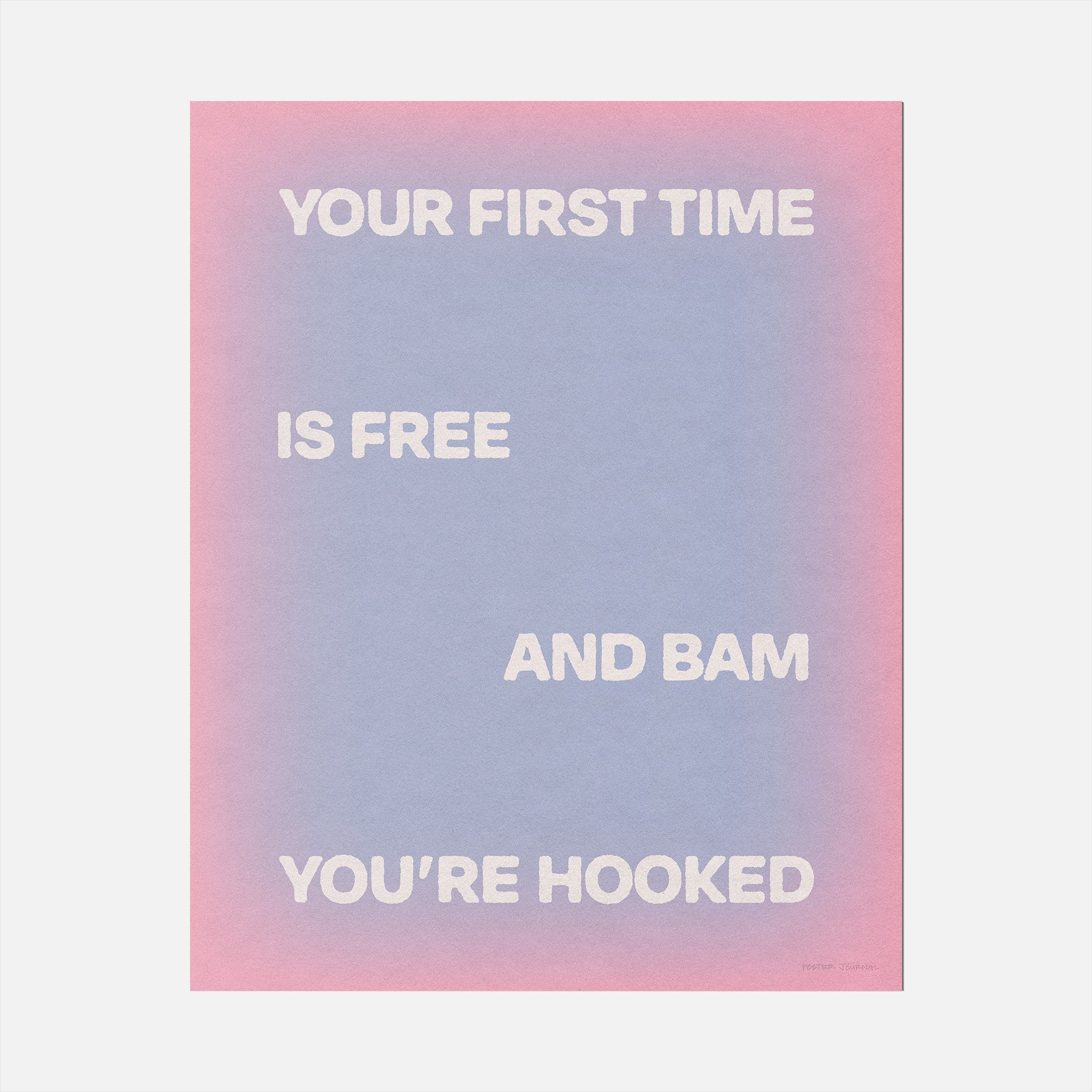 HOOKED PRINT