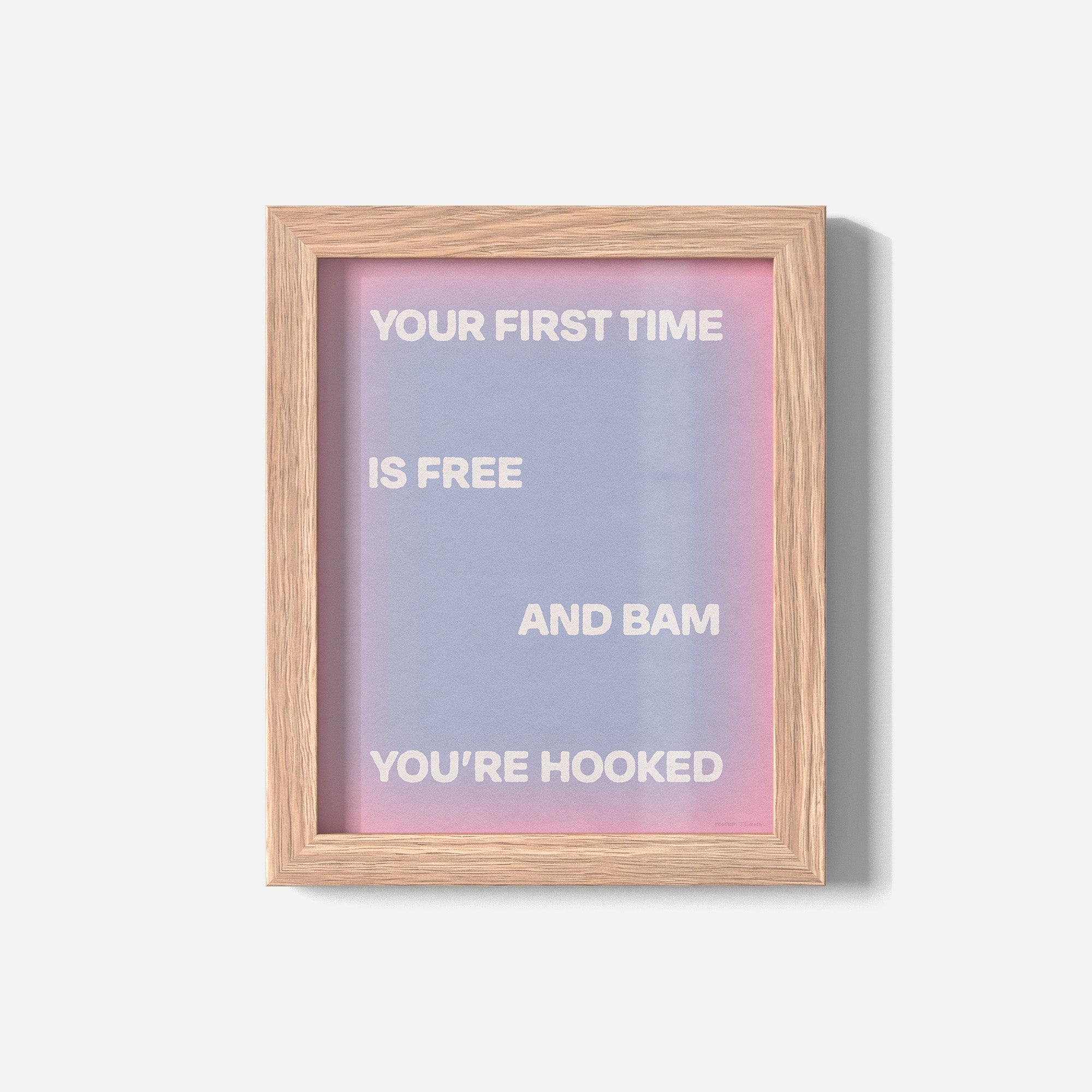 HOOKED PRINT