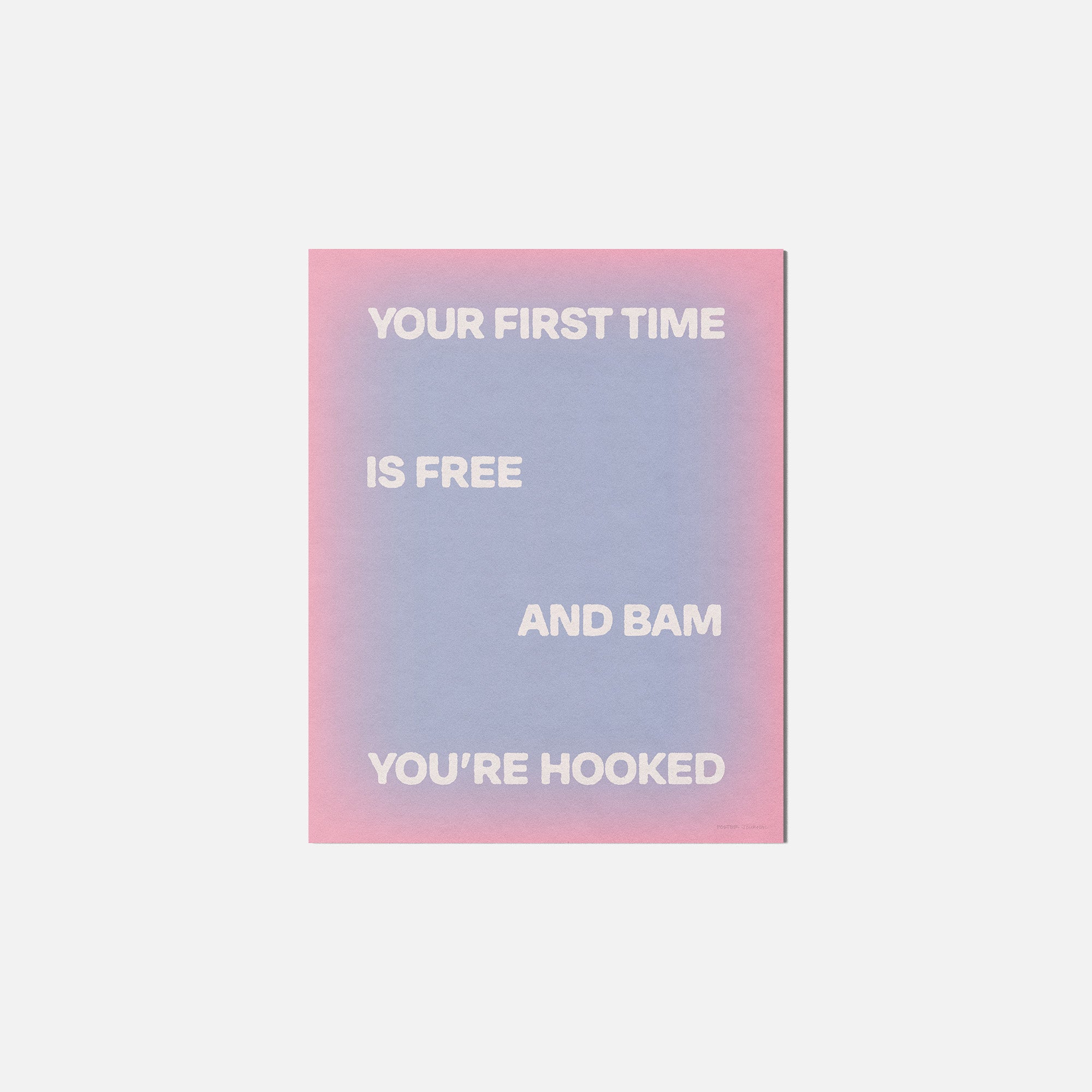 HOOKED PRINT