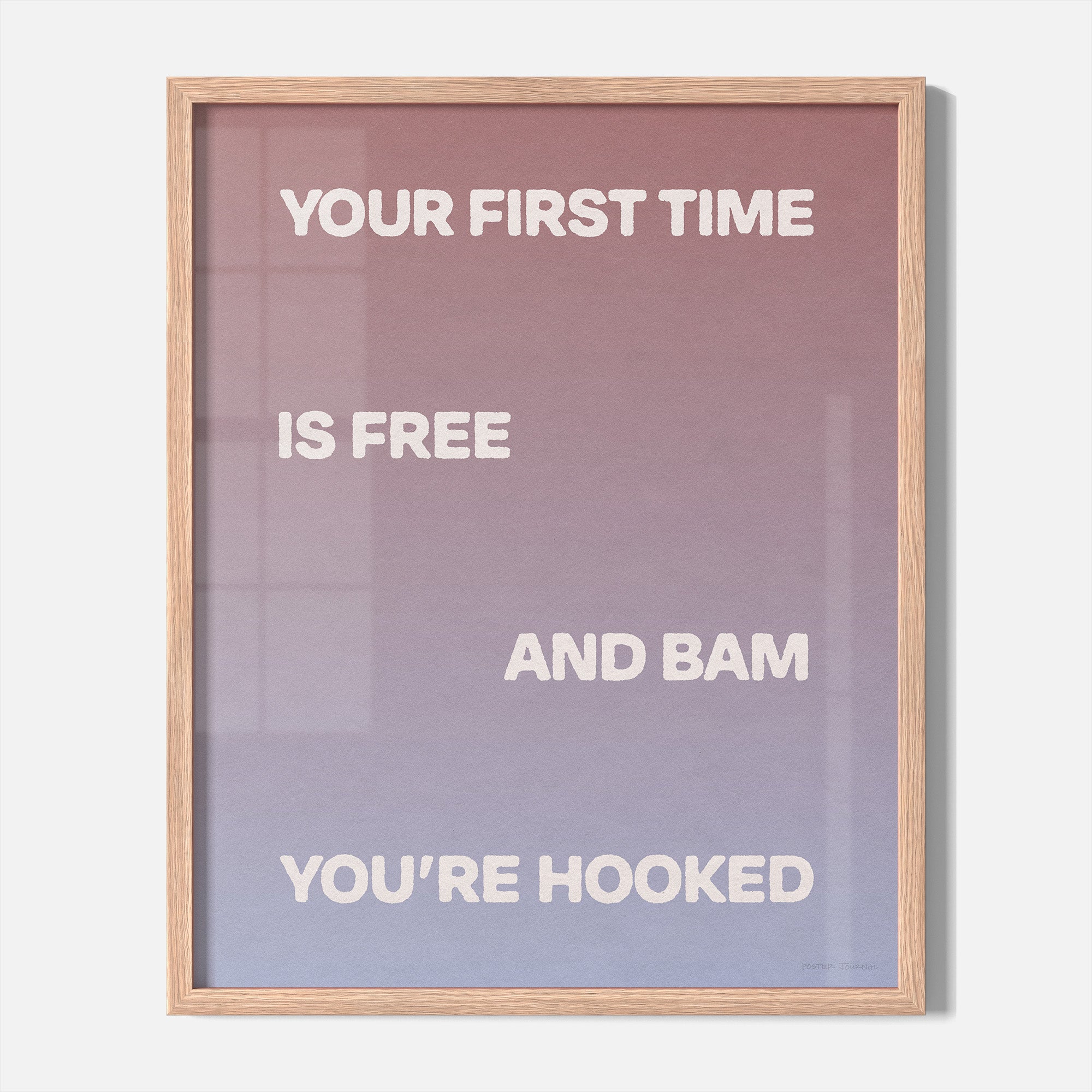 HOOKED PRINT