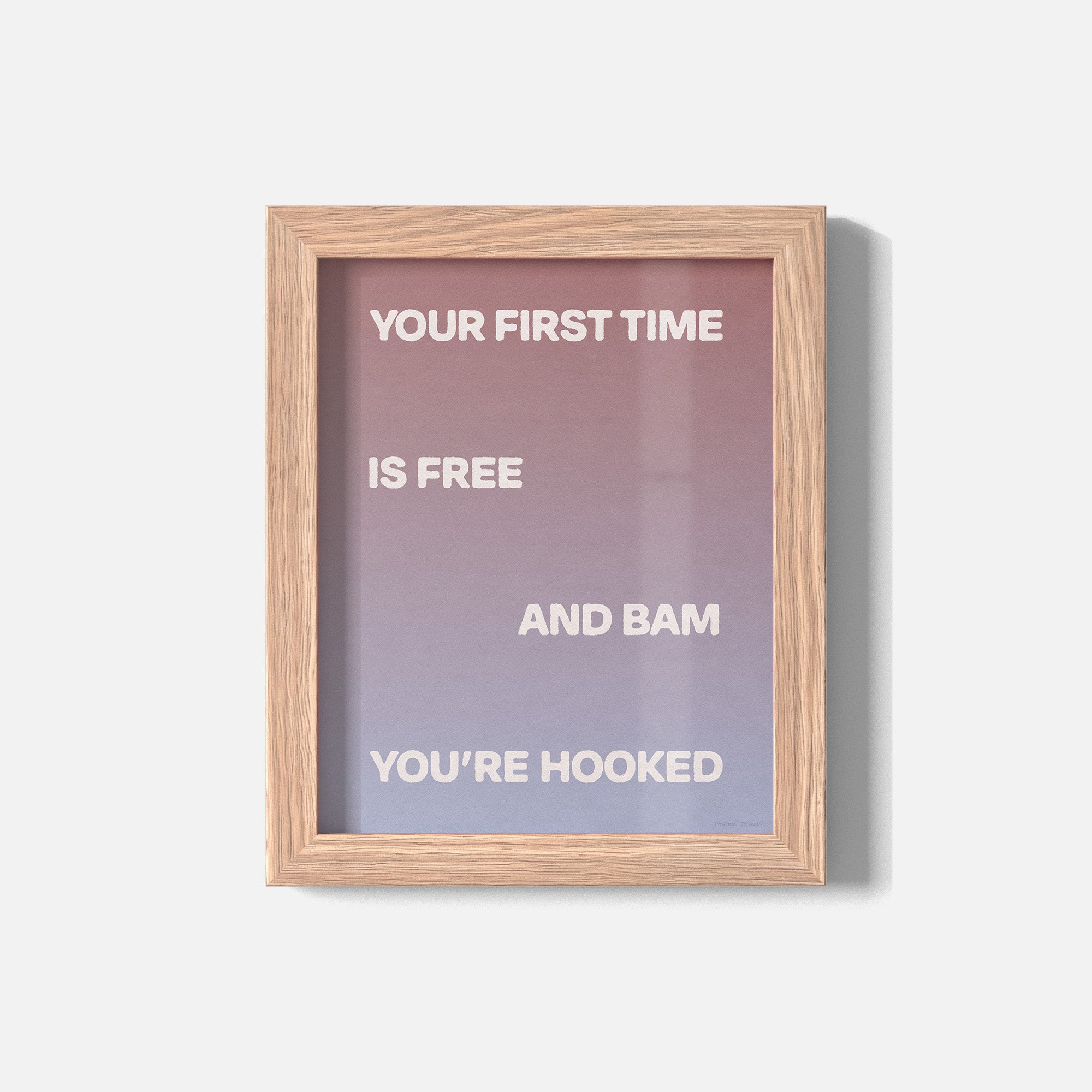 HOOKED PRINT