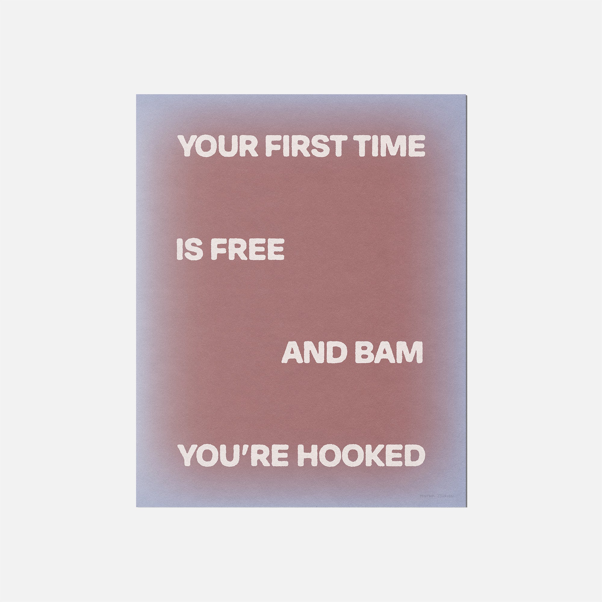 HOOKED PRINT