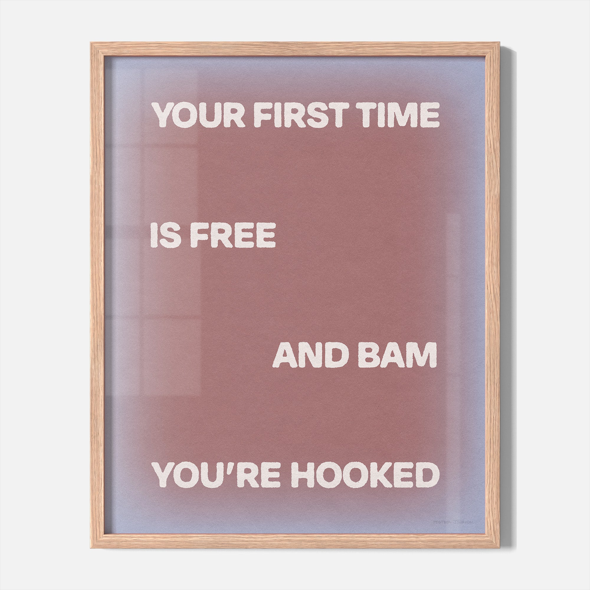 HOOKED PRINT