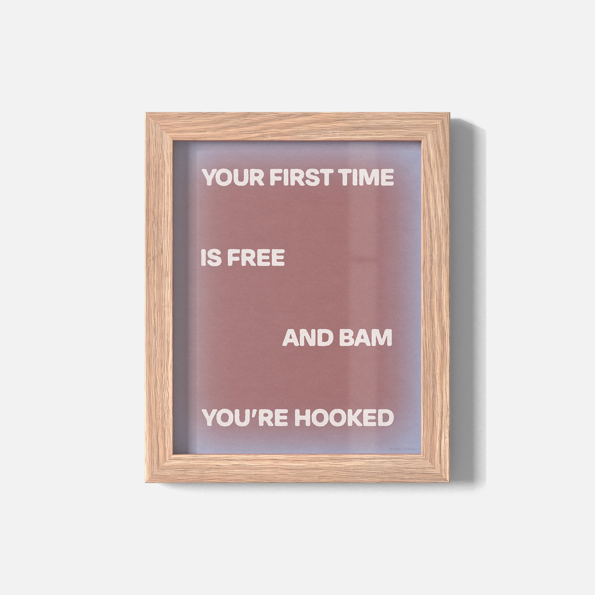 HOOKED PRINT